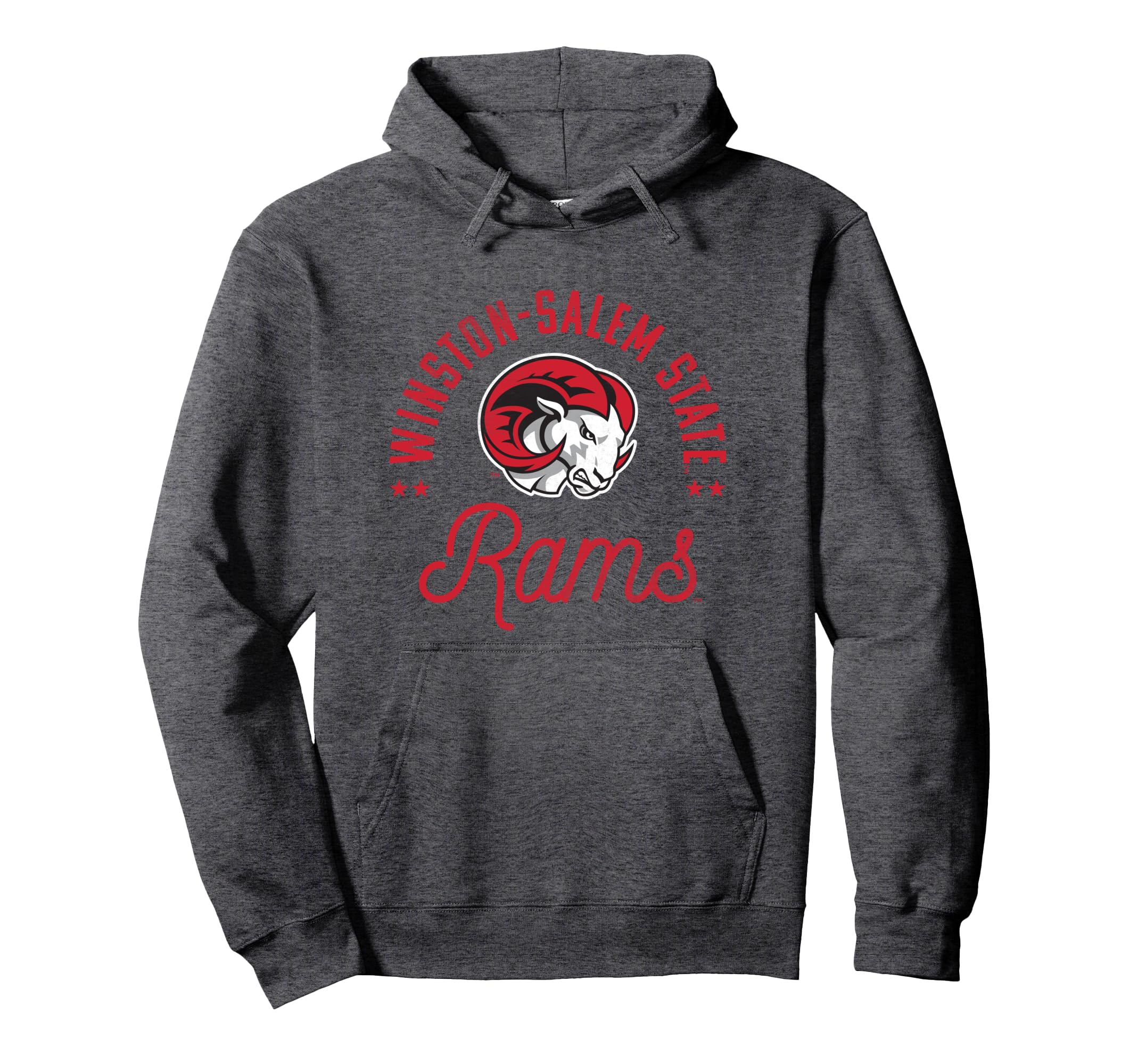 Winston-Salem State University WSSU Rams Logo Pullover Hoodie