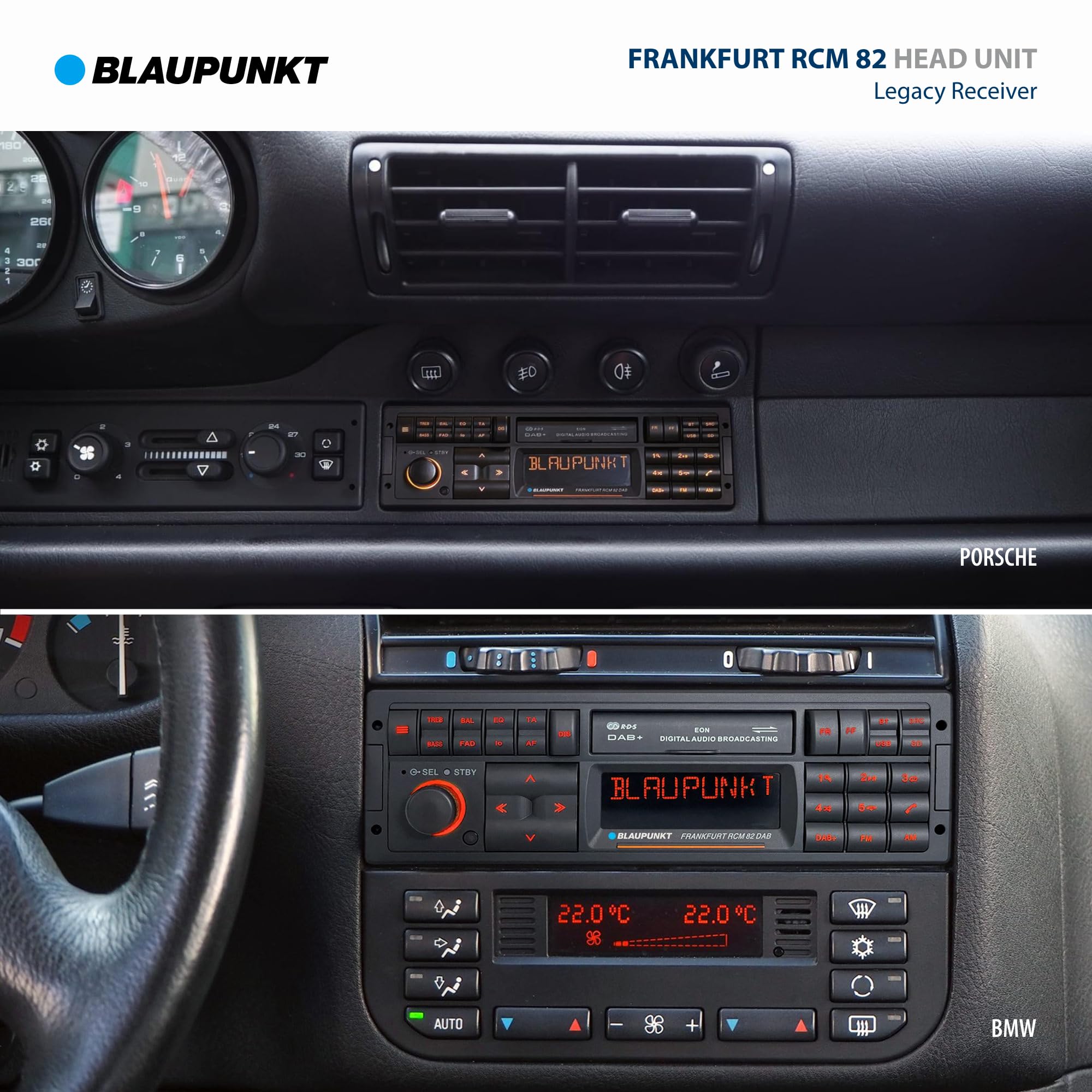 BLAUPUNKT Frankfurt RCM 82 DAB Radio with Bluetooth - Black