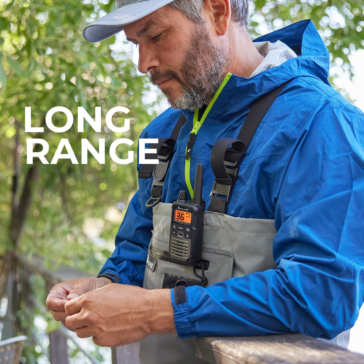 Midland T290VP4 High-Powered GMRS Two-Way Radios | Long-Range Communication with 36 Channels & 121 Privacy Codes | Durable, Water-Resistant Design for Outdoor Adventures