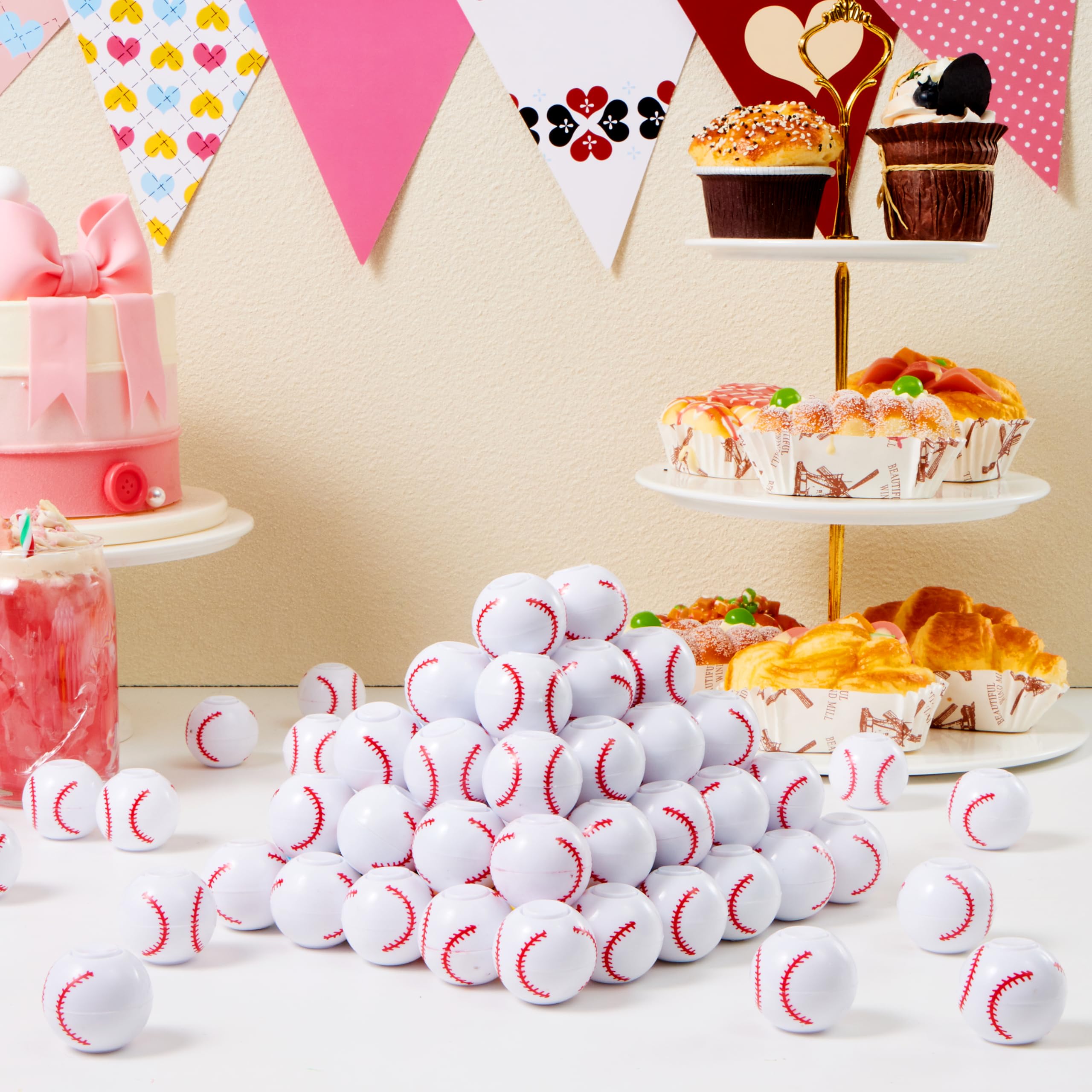 JOYIN 36 Pack Baseball Fidget Spinners for Kids, Baseball Party Favors, Fidget Toys Bulk, Stress Balls, Goodie Bags Stuffers for Birthday Party, Treasure Box Toys for Classroom