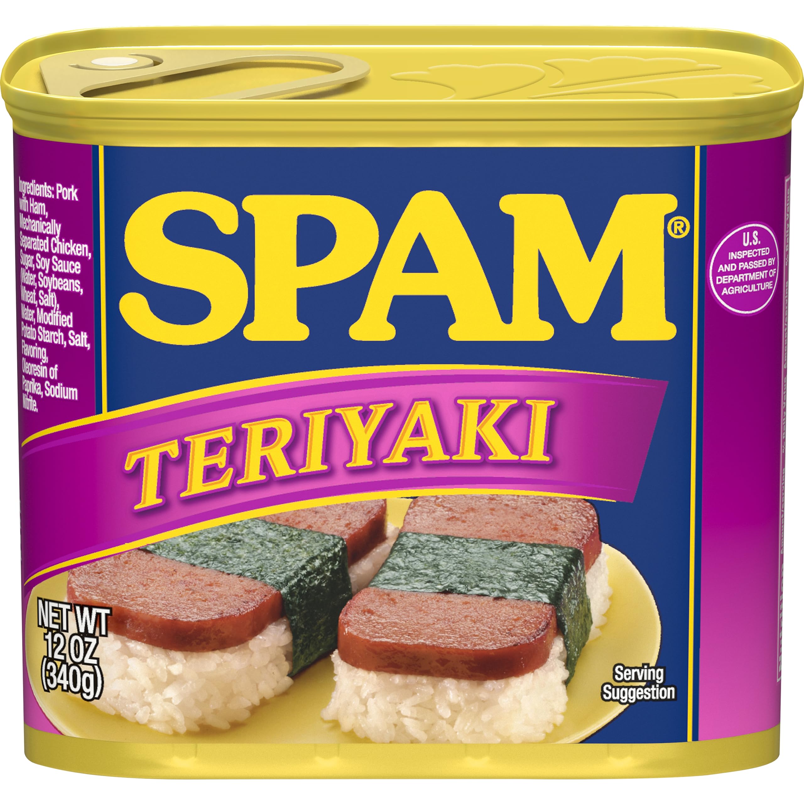 Spam Teriyaki, 12 Ounce Can (Pack of 12)