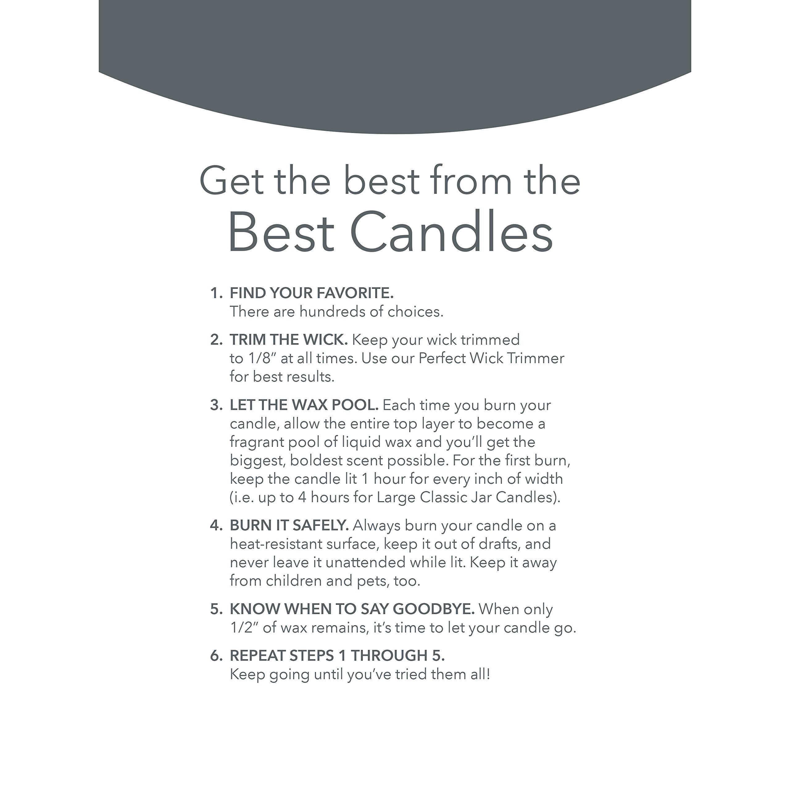 Yankee Candle Bahama Breeze Scented, Classic 22oz Large Jar Single Wick Candle, Over 110 Hours of Burn Time, Perfect for Tropical Beach-Themed Setting