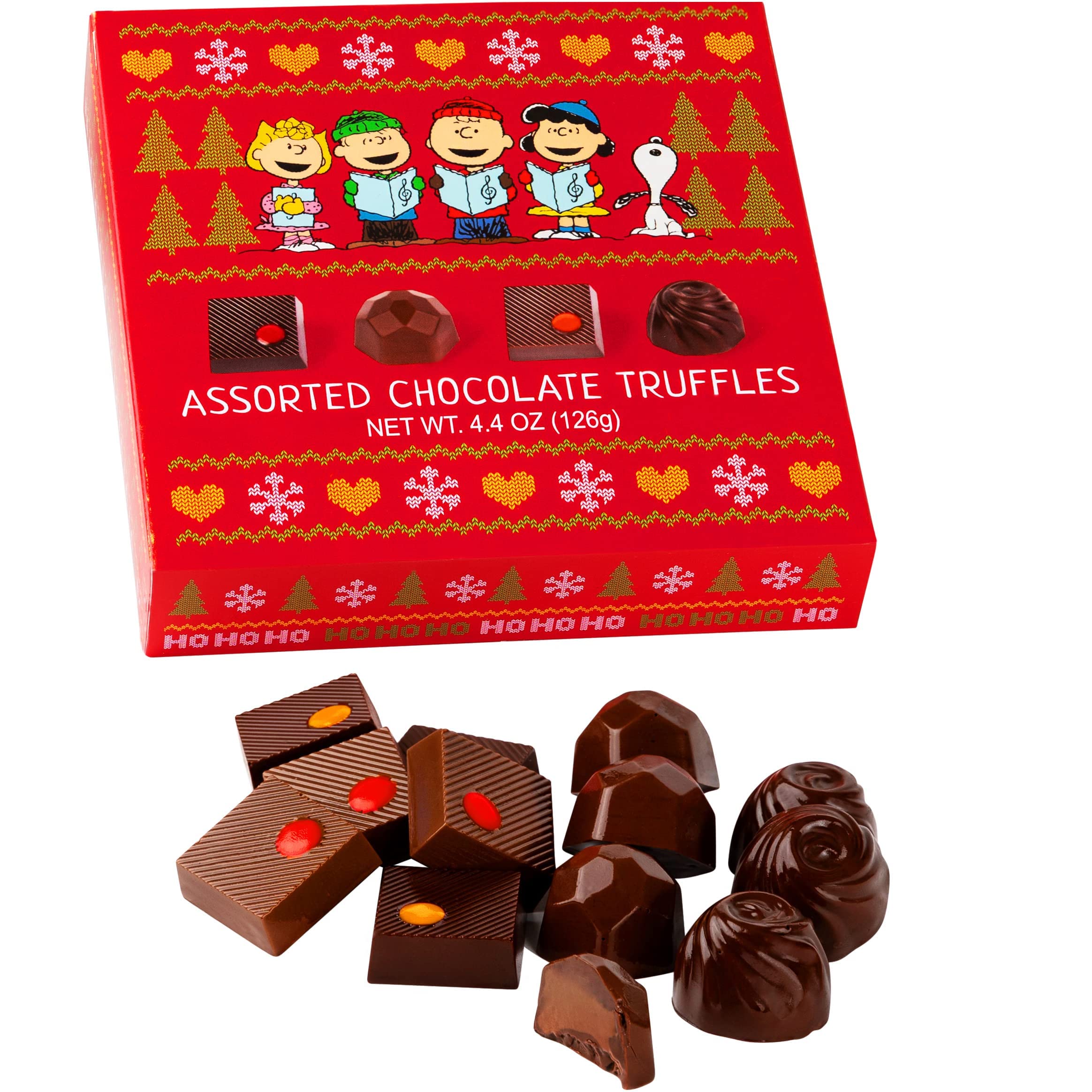 Peanuts Chocolate Truffles Gift Box, Snoopy Gourmet Food Gifts, Charlie Brown Present for Christmas Women Men Grandma Mom Teens, Prime Holiday Guide, Kosher Belgian Candy, Holiday Party