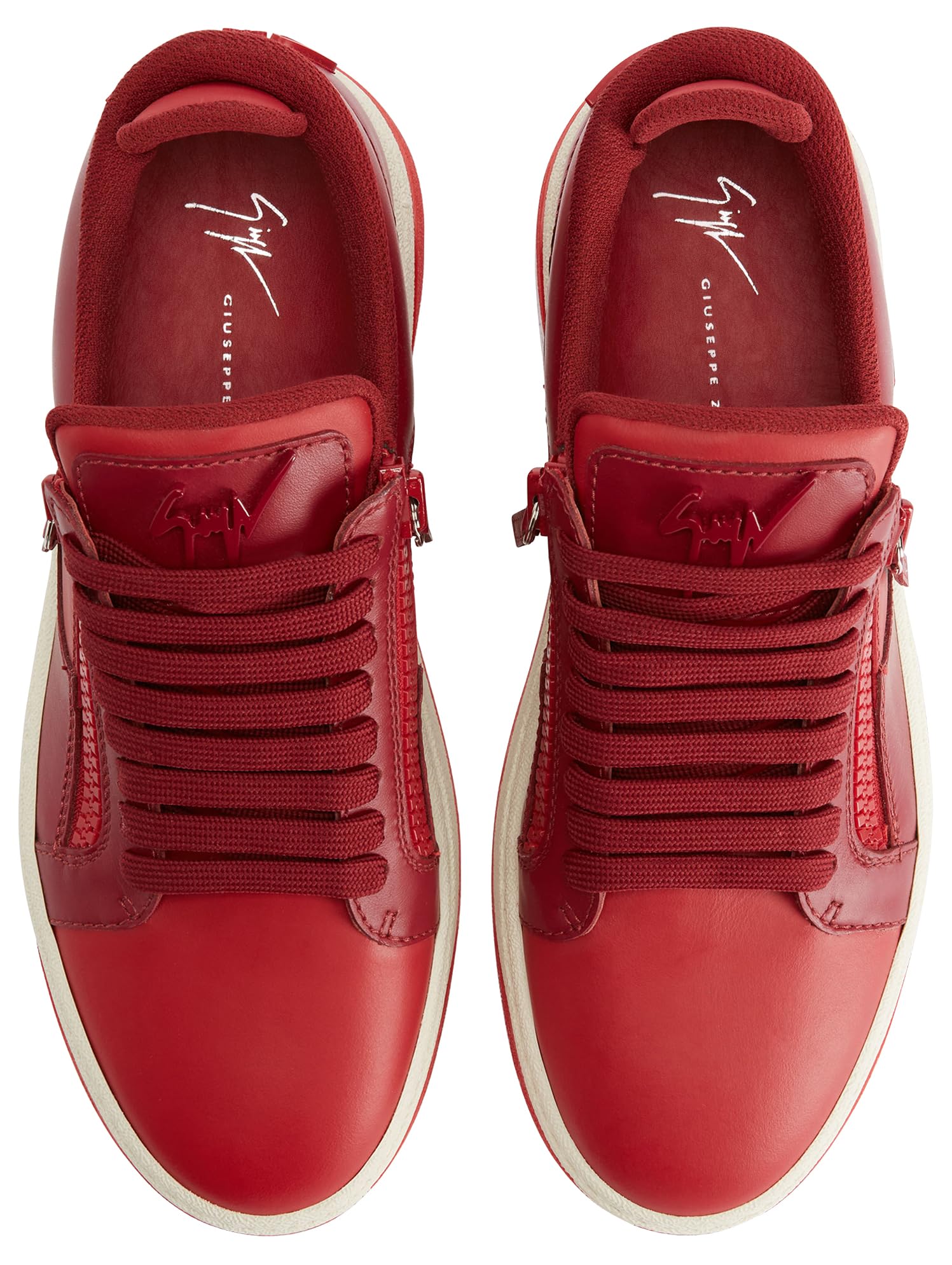 GZ94 Low Top Sneakers, 10.5, Red