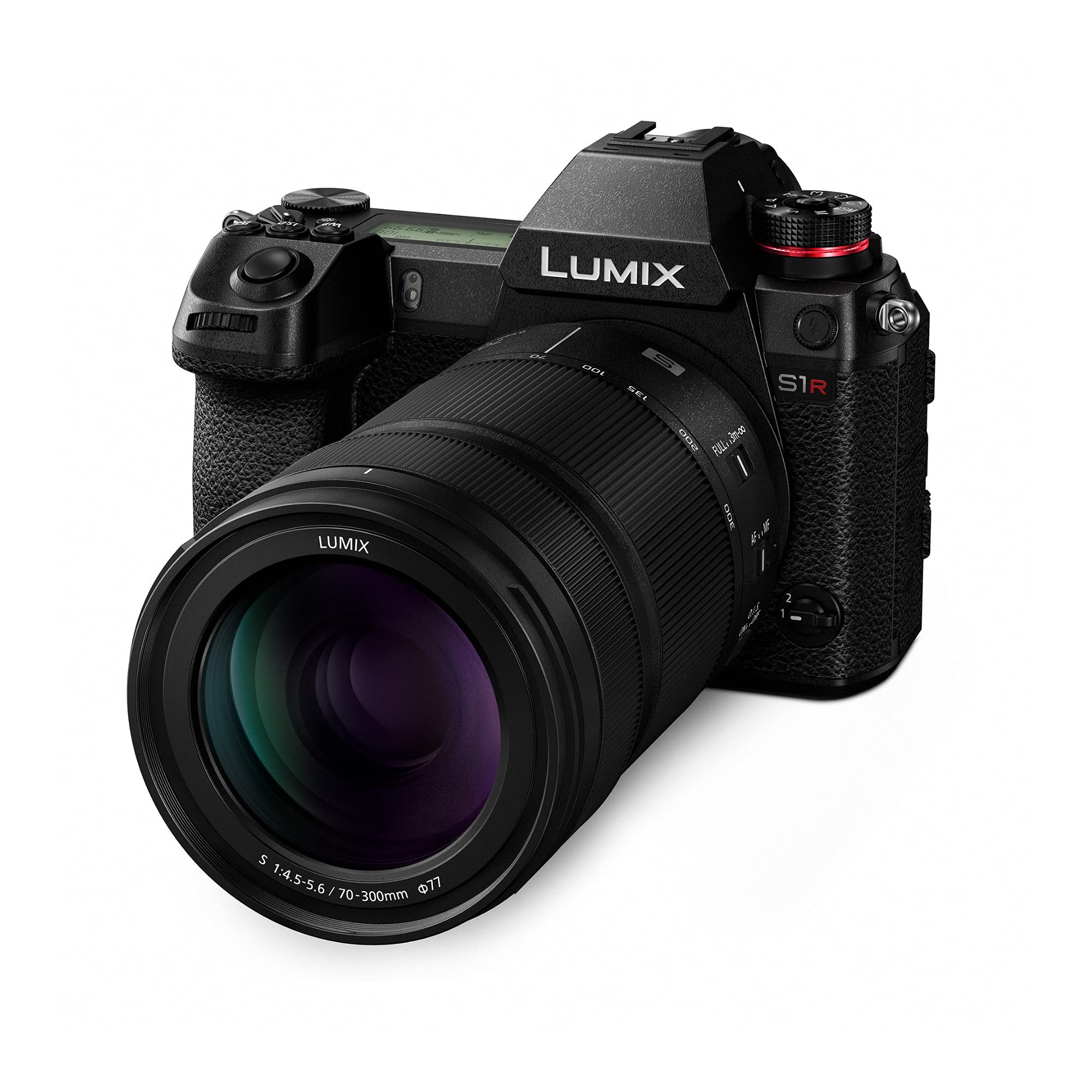 Panasonic LUMIX S Series Camera Lens, 70-300mm F4.5-5.6 Macro O.I.S. L Mount Interchangeable Lens for Mirrorless Full Frame Digital Cameras Black