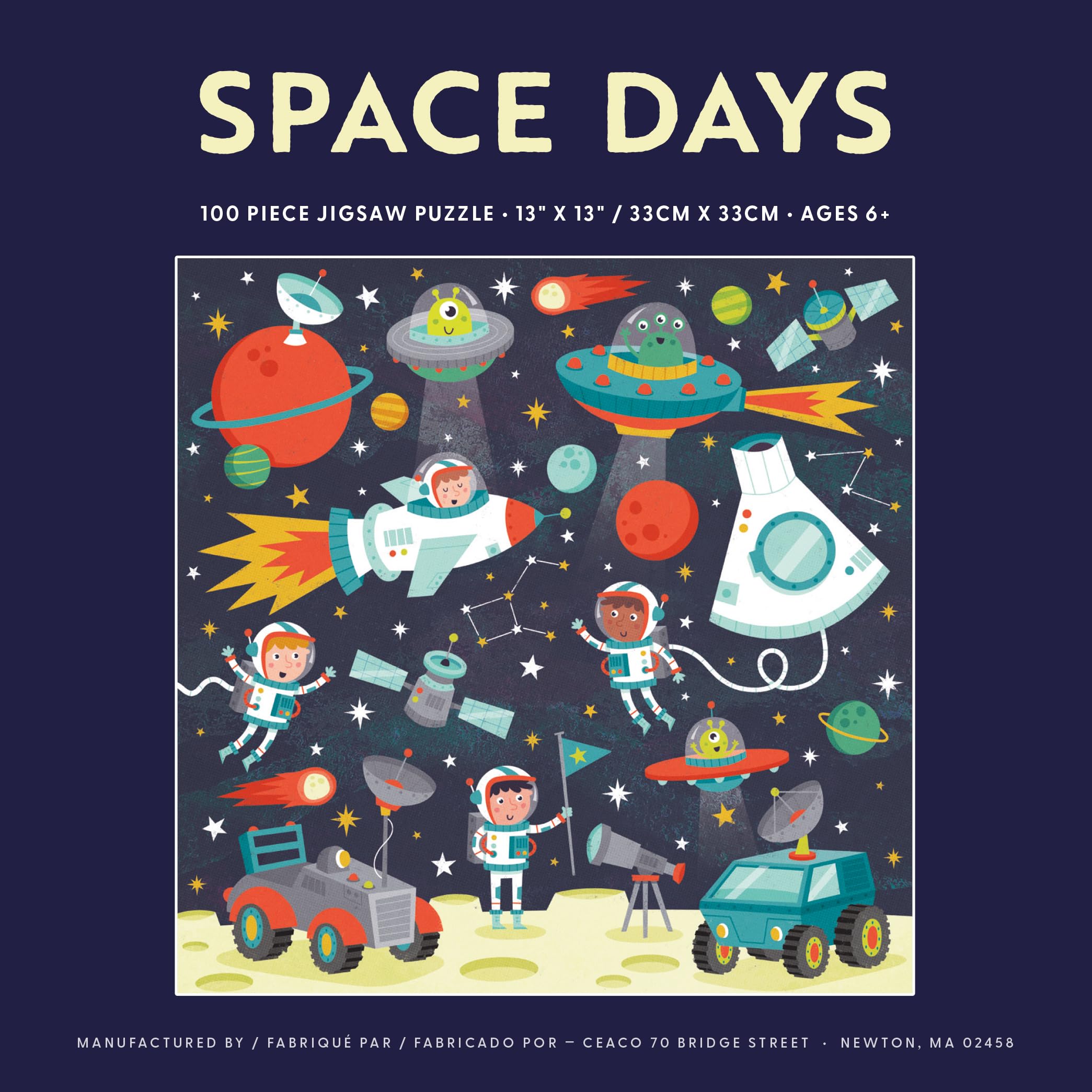 Ceaco - Gareth Williams - Space Days - 100 Piece Jigsaw Puzzle