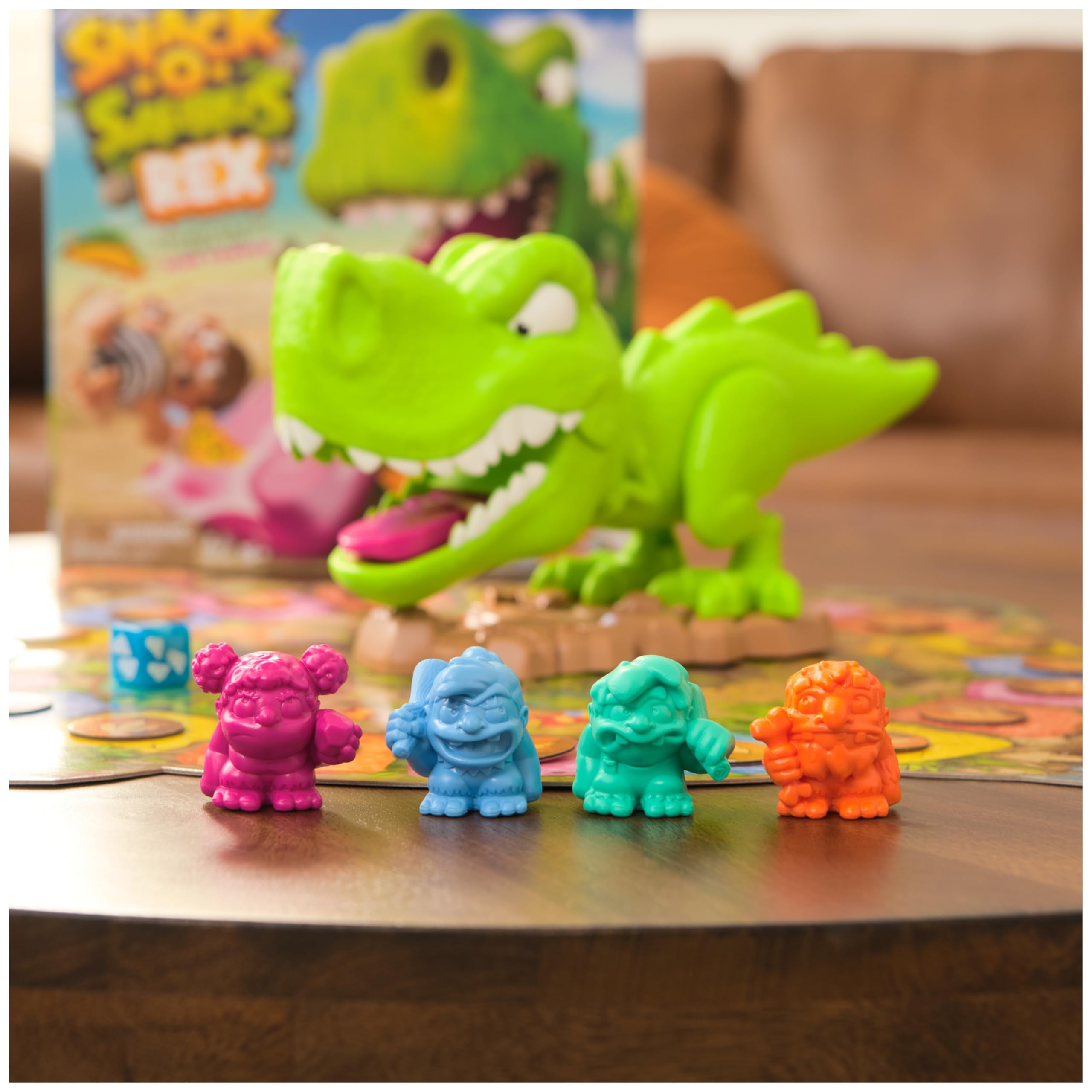 Spin Master Games, Snack-O-Saurus Rex Board Game, Kids Game, Funny Family Game, Fun Games, Family Game Night, Christmas Gifts for Kids, for Ages 5+