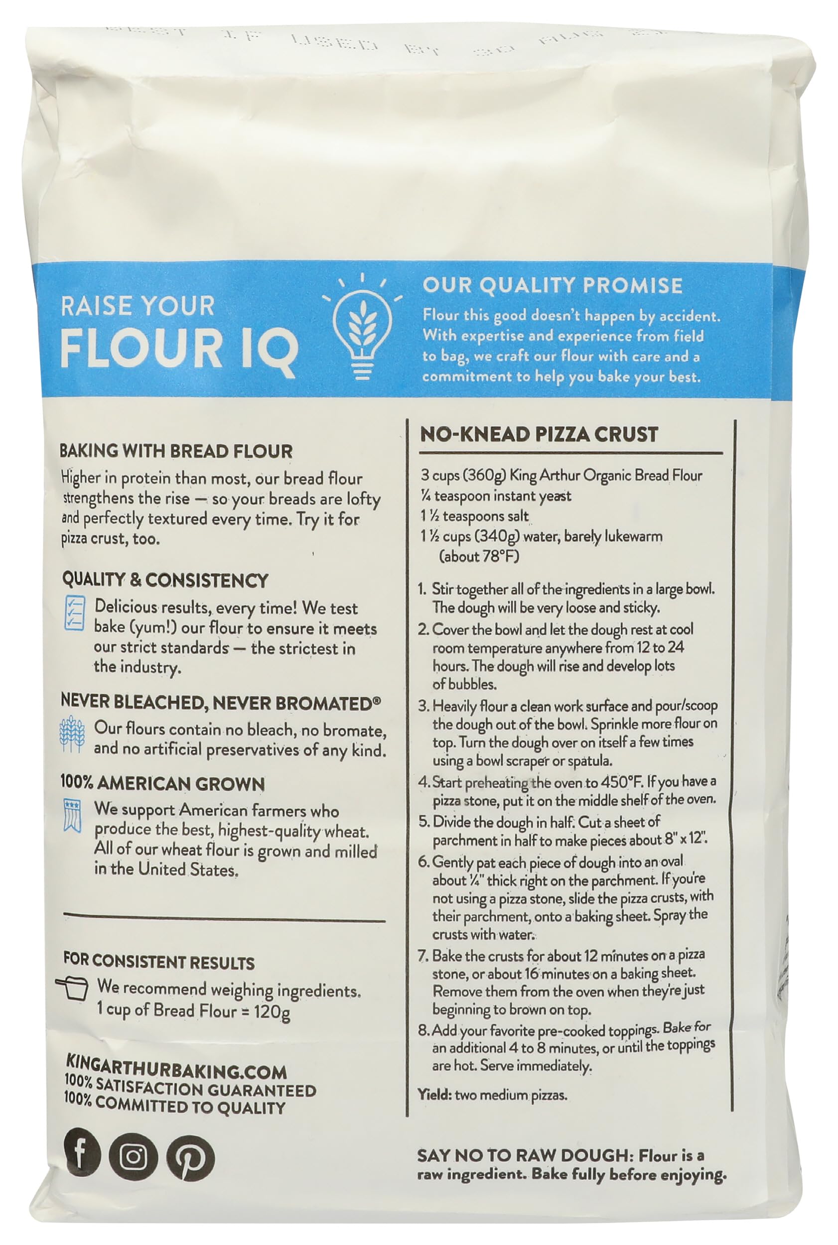 King Arthur Flour, Og, Bread, 5-Pound