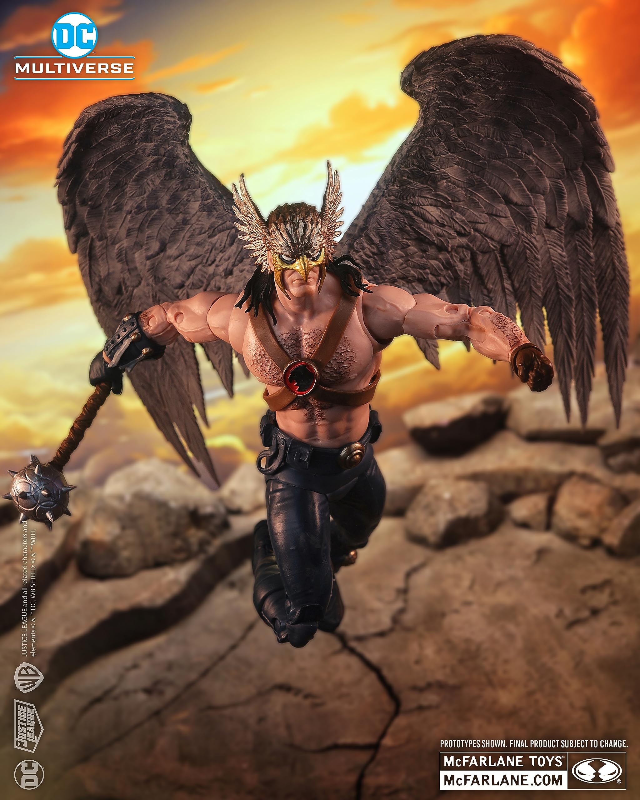 McFarlane Toys - DC Multiverse Hawkman (Zero Hour) 7in Figure McFarlane Collector Edition #5