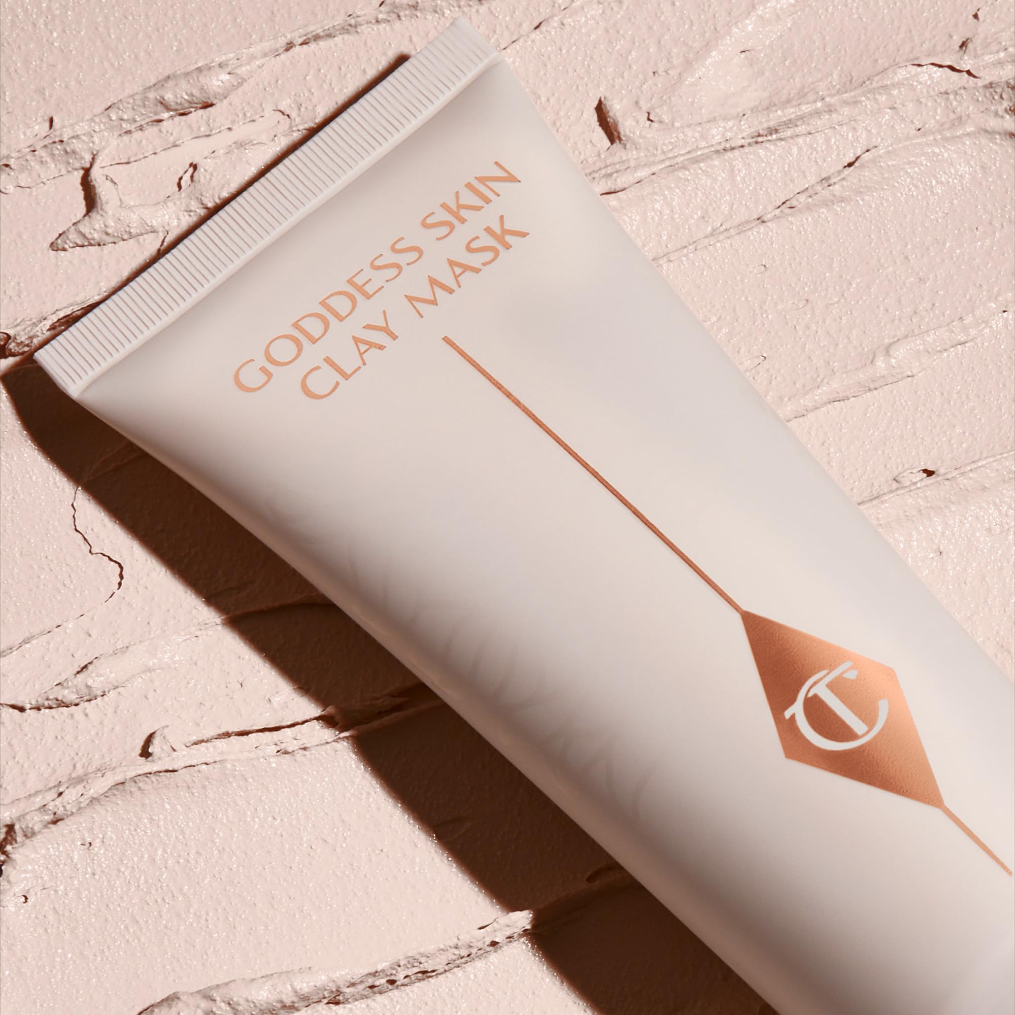 Charlotte Tilbury Goddess Skin Clay Mask - Pore Tightening & Hydrating Clay Face Mask with Vitamin C & Sweet Almond Oil - Reveals a Luminous, Dewy Glow (75ml)