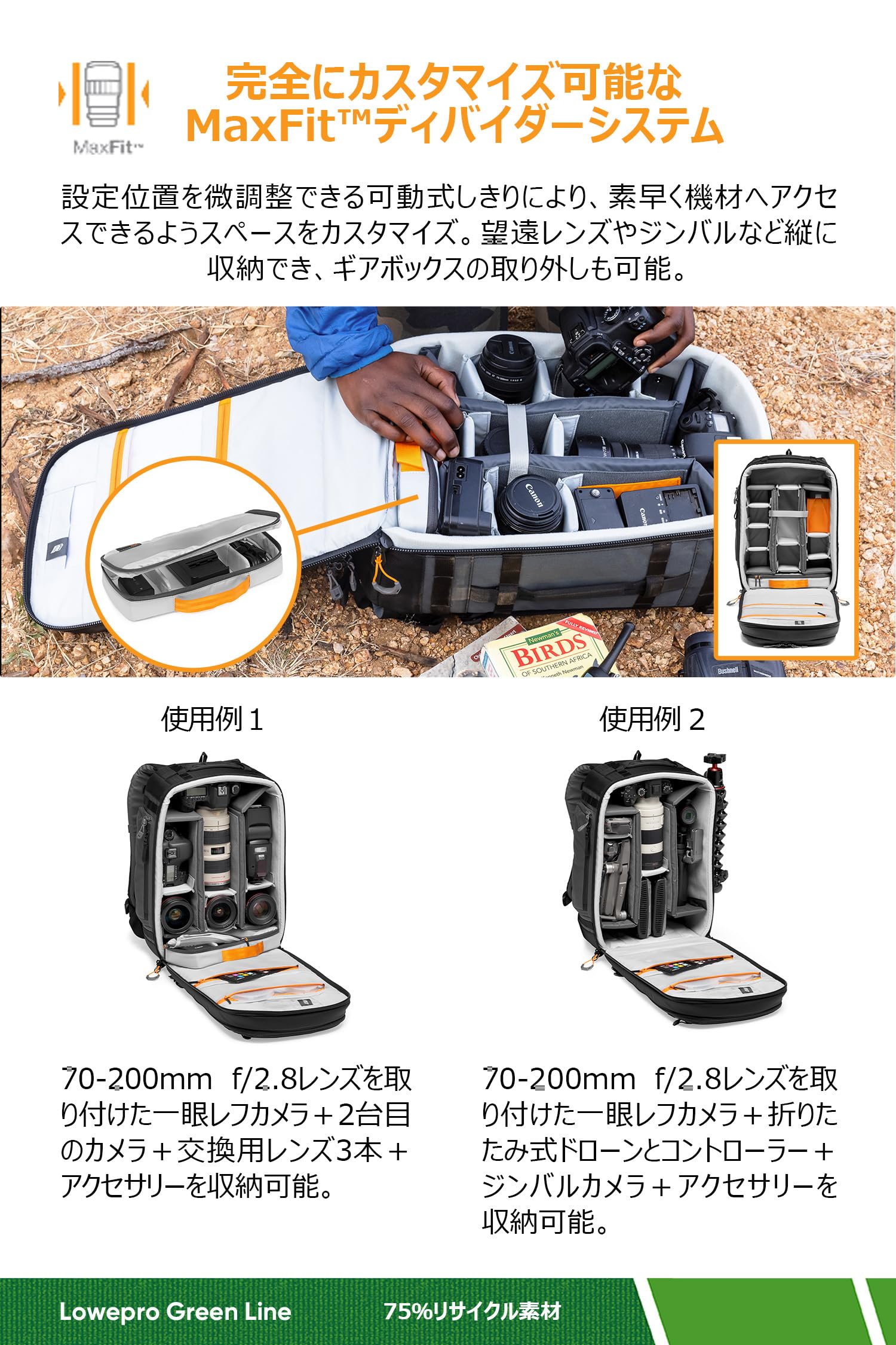 Lowepro Camera & Photo BP 350 AW II-New, Grey