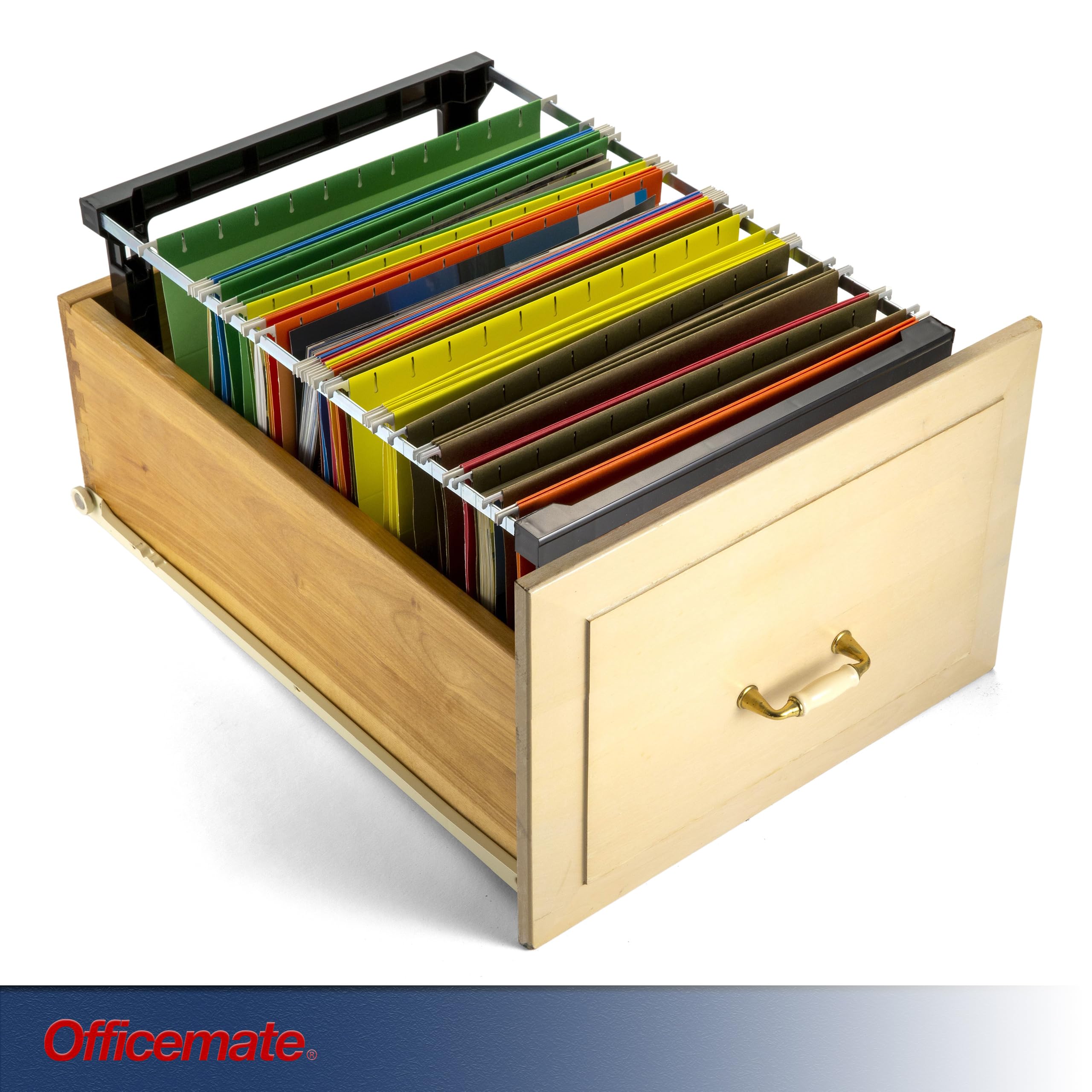 Officemate Plastic Hanging File Folder Frame, 18 Inch, Letter and Legal Size. 1 Set (91961)