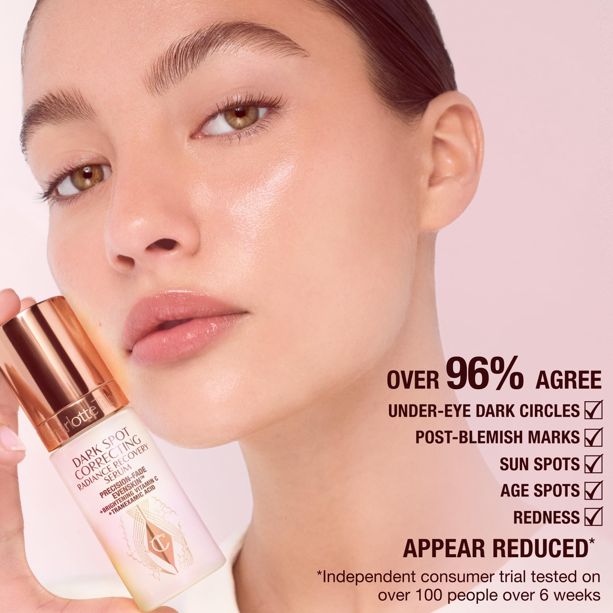 Charlotte Tilbury Radiance Recovery Dark Spot Serum - Dark Spot Corrector & Vitamin C Serum for a Brighter-Looking Complexion - Helps Reduce the Appearance of Redness & Uneven Skin Tone (10ml)