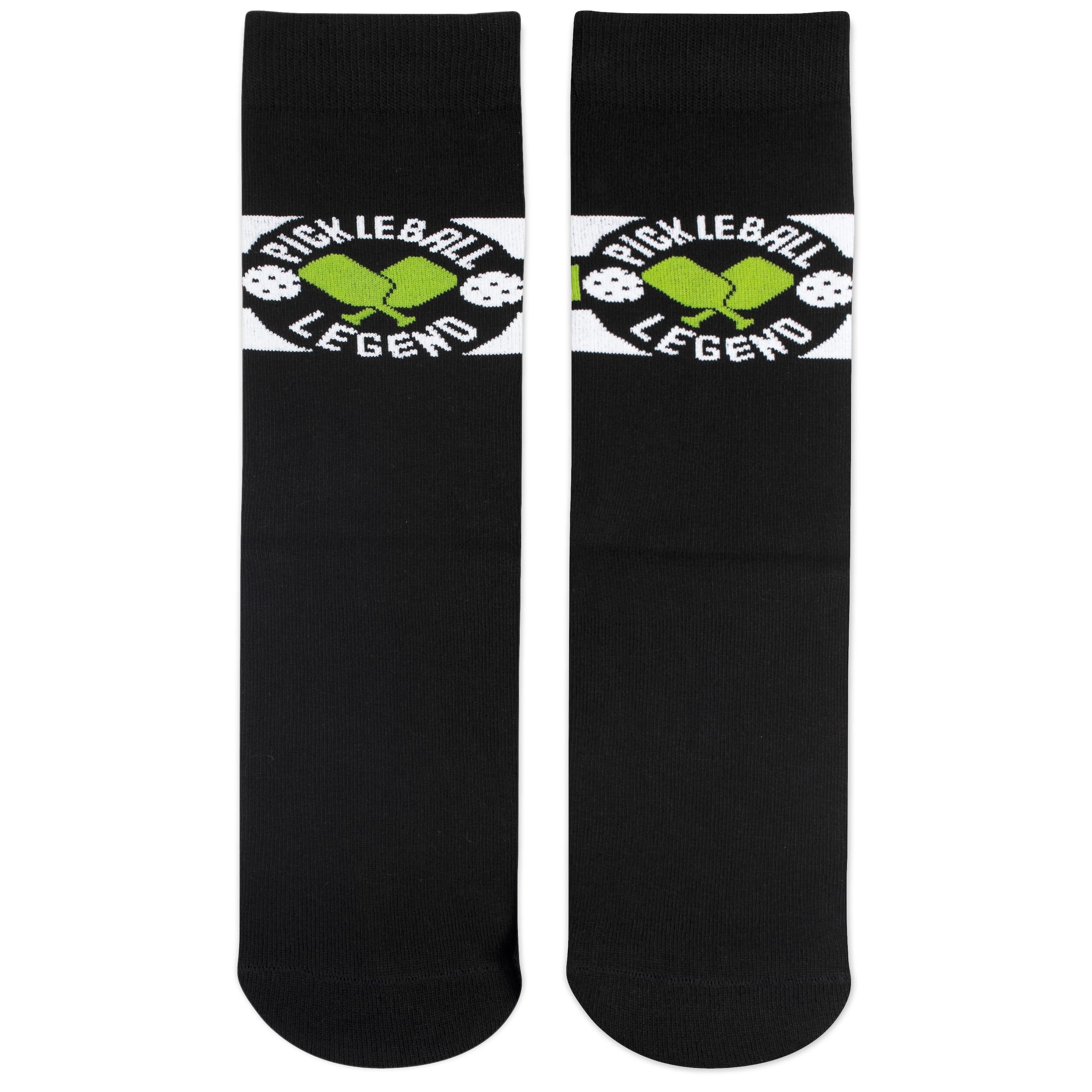 Pickleball Legend Socks for Pickle Ball Lovers - Novelty Gifts for Men, Women, and Teens One Size