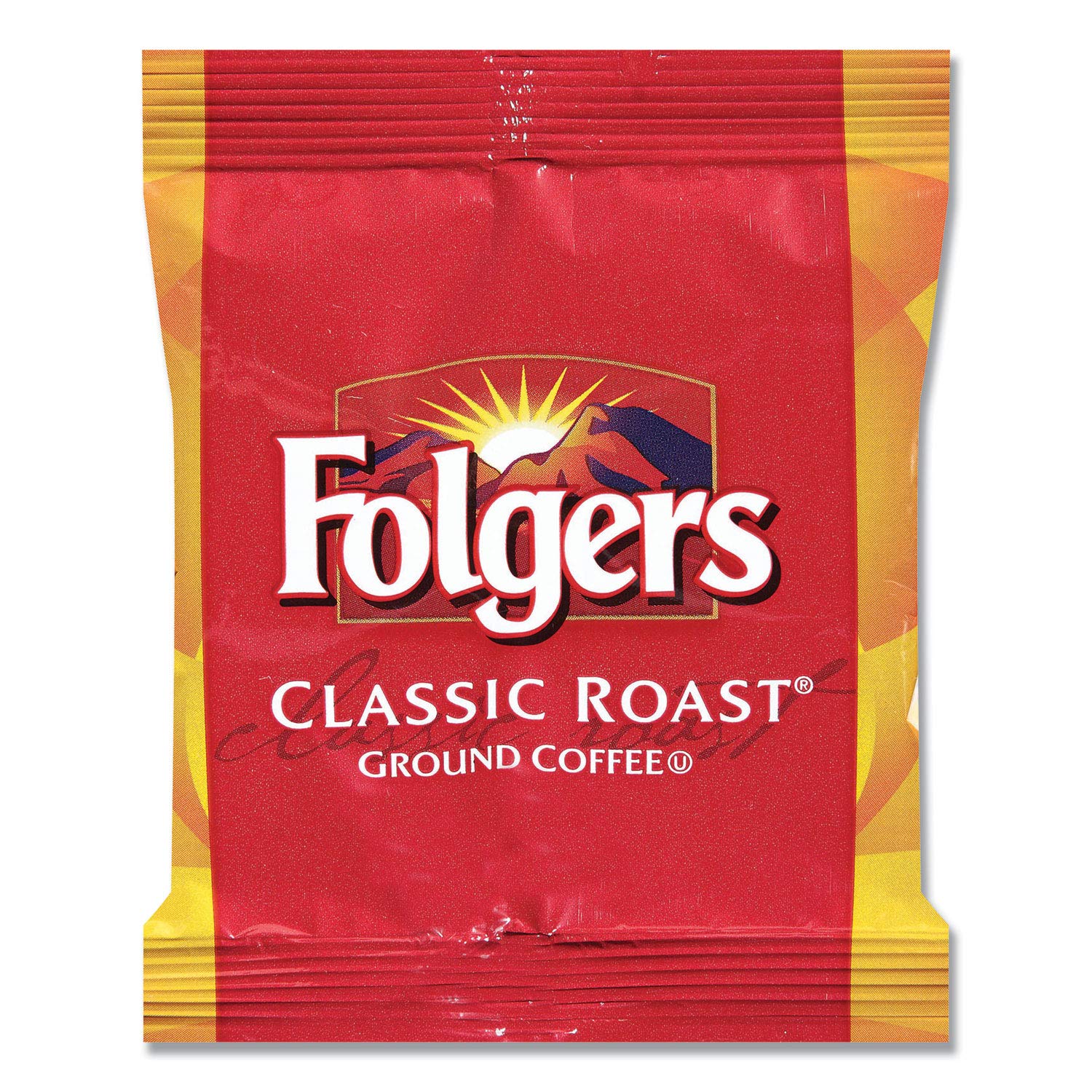 Folgers 06430 Coffee, Fraction Pack, Classic Roast, 1.5oz, 42/Carton