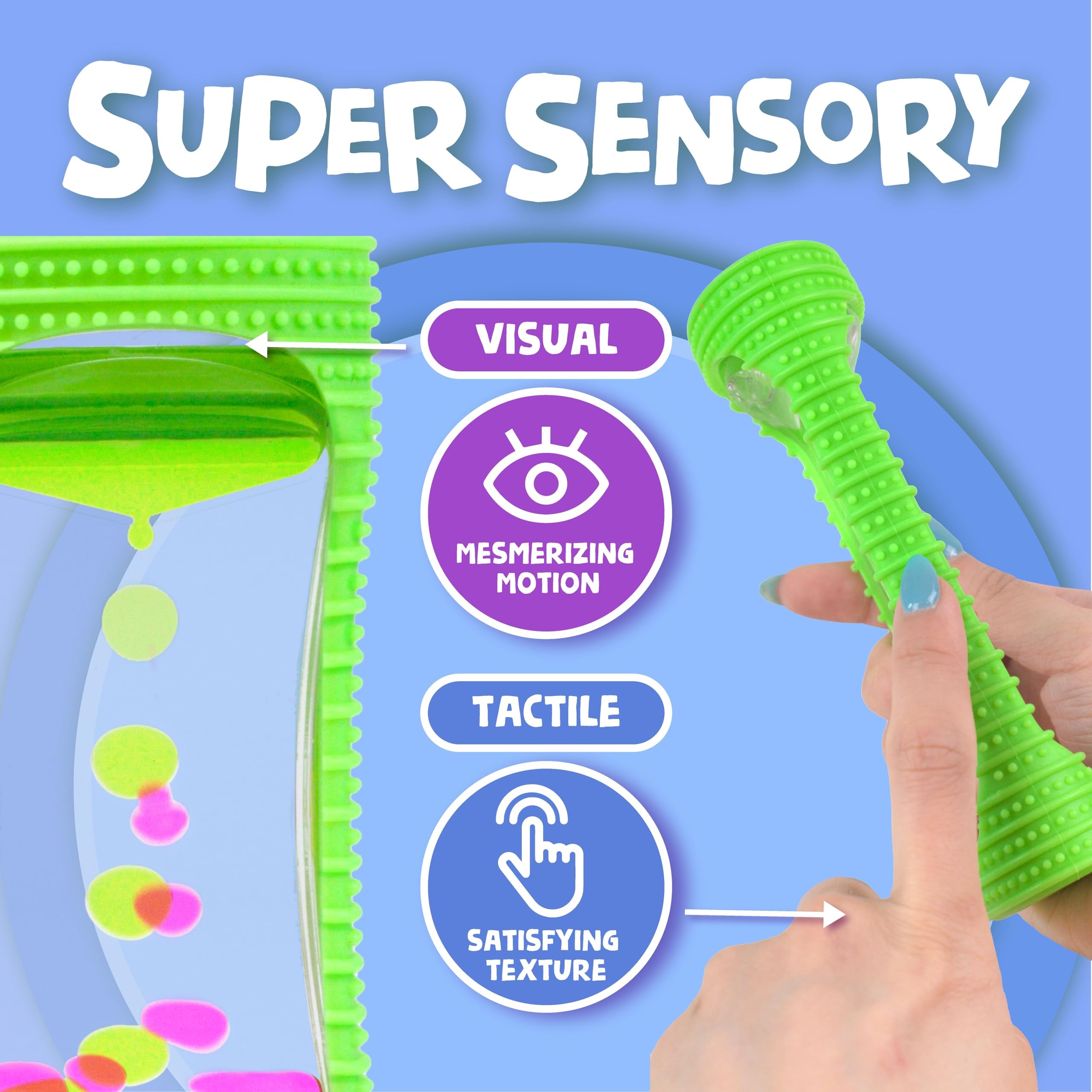 BUNMO Stretchy String Bundle - Super Sensory Stretchy Strings & Stretchy Strings Mini - Sensory Toys for Toddlers - Fidget Toy - Sensory Toys for Kids