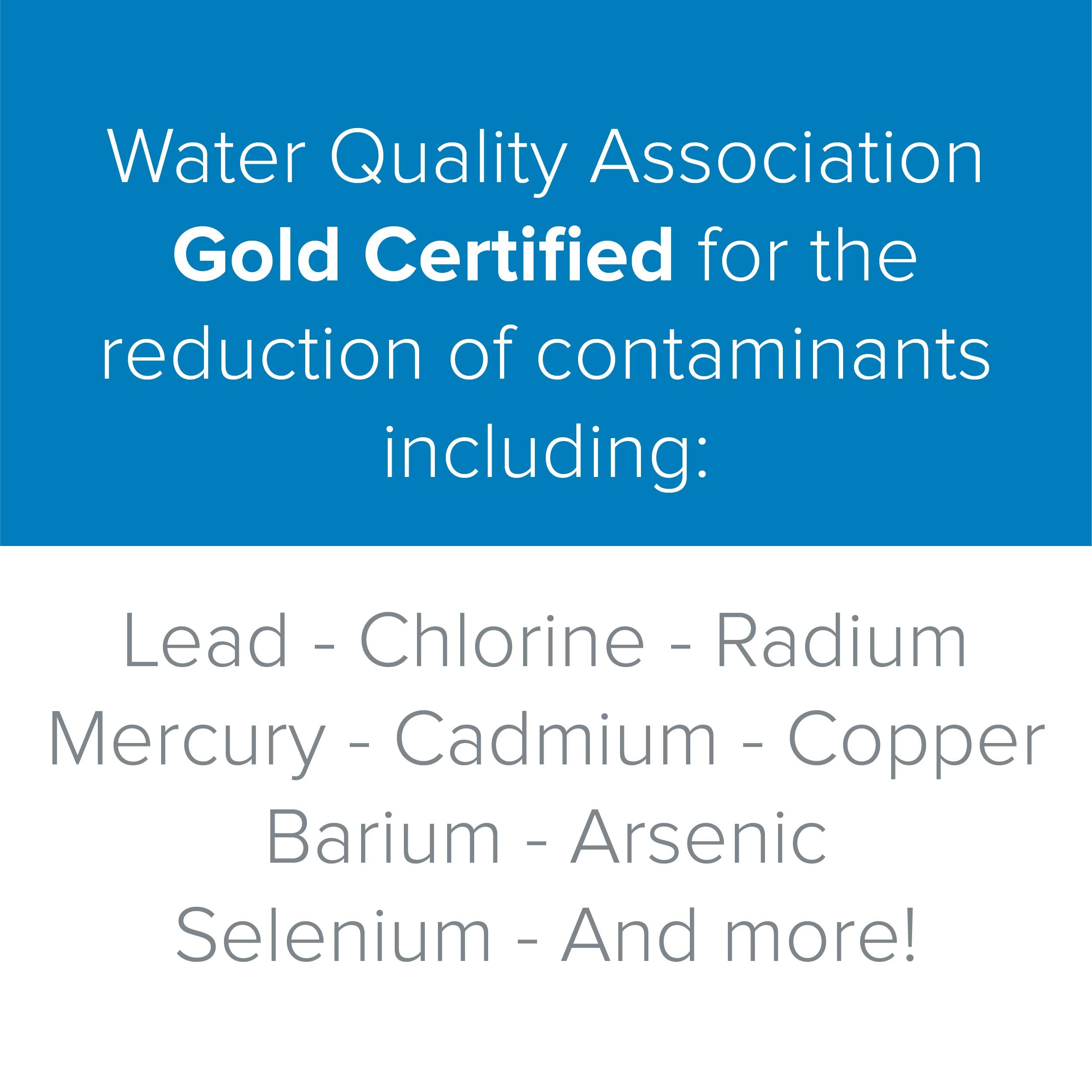 Brondell RF-40 Membrane Water Filter Replacement for Circle Under Sink Reverse Osmosis Filtration System, Lasts 6 Months