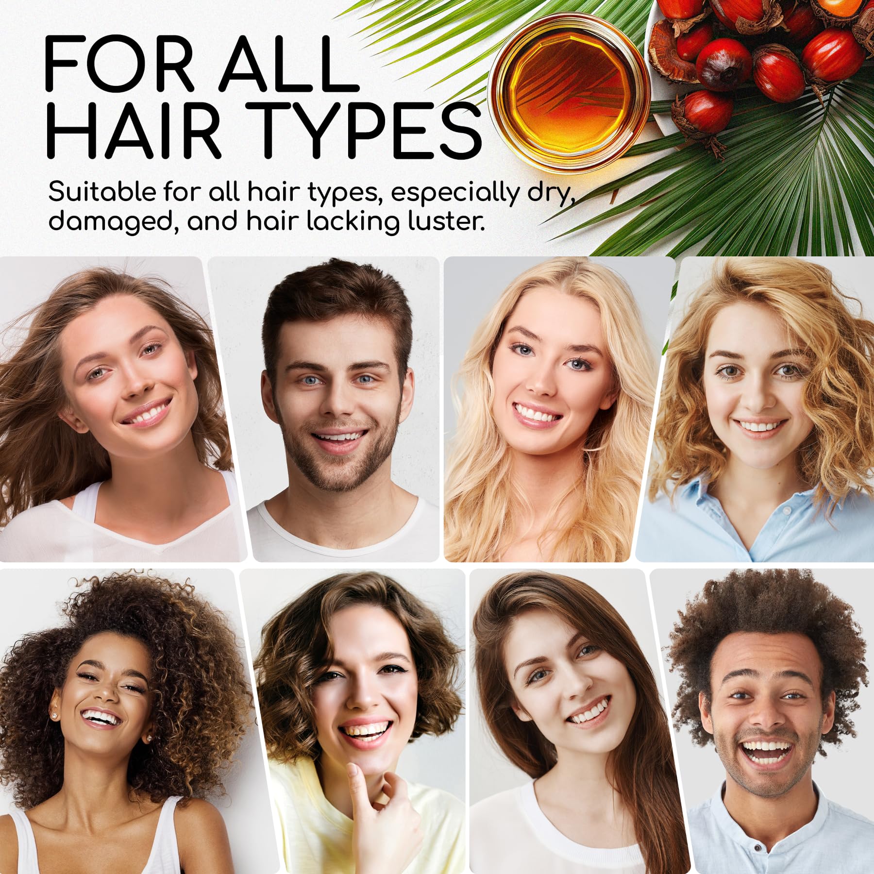 WTSTRIPS Batana Oil for hair growth: 100% raw unrefined pure natural cold pressed Botana oil - Dr Sebi Batana oil from Honduras, Brown