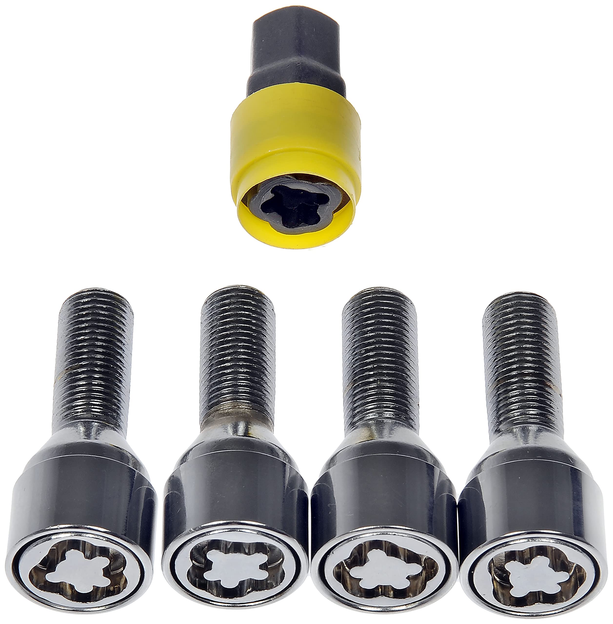 Dorman 712-691 M14-1.50 Bolt / Ball Seat Wheel Lock Set, 6 Pack