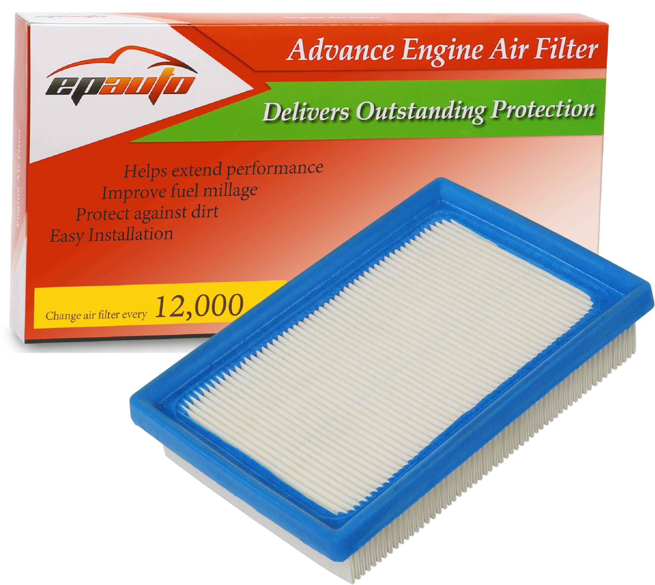 EPAuto GP426 (CA11426) Replacement for Toyota Panel Air Filter for Prius (2016-2022), Prius AWD-E (2019-2022), Prius C (2012-2019), Prius Prime (2017-2022), Corolla Hybrid LE (2020-2024)