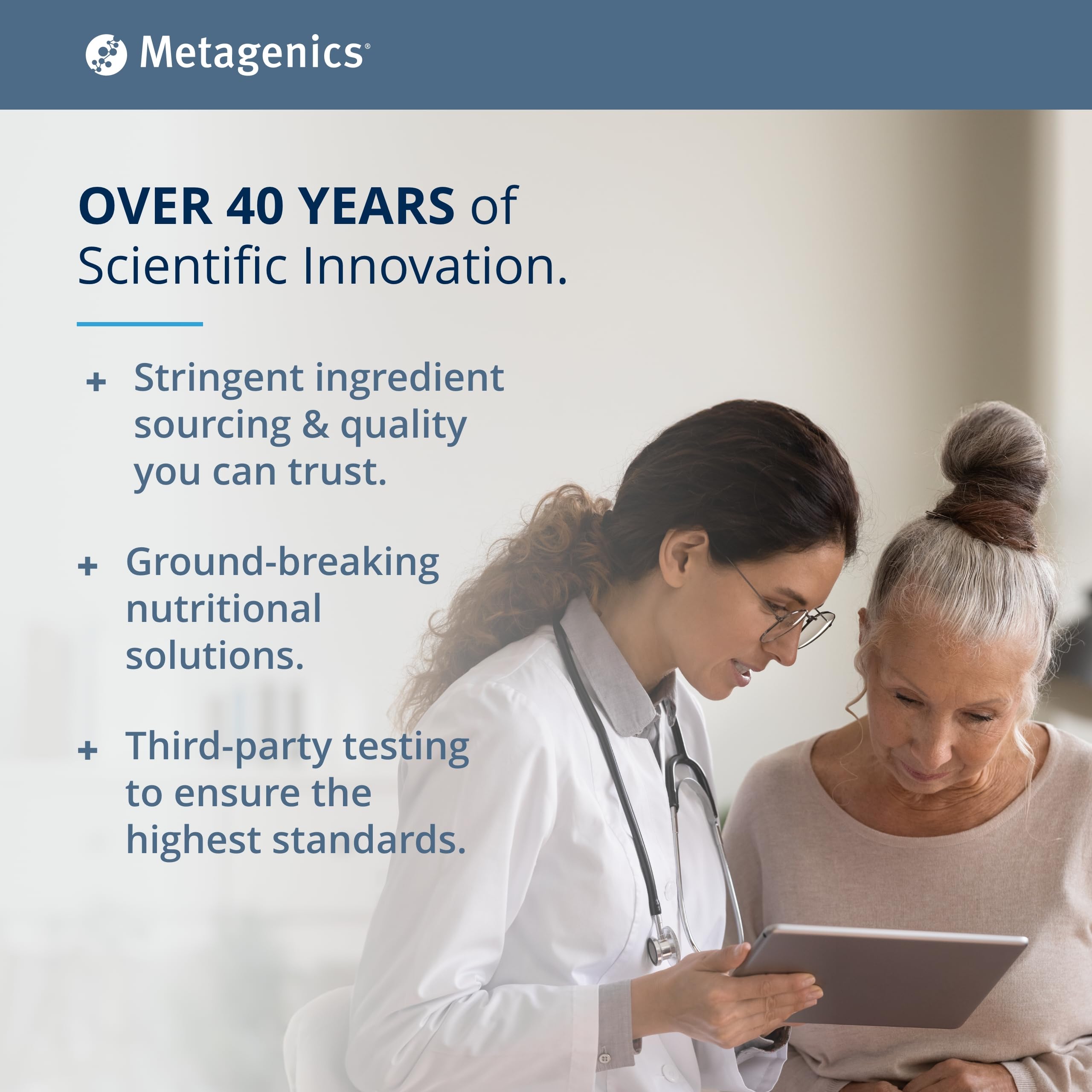 Metagenics UltraFlora Immune Booster - Daily Probiotic - Healthy Nasal, Sinus, & Respiratory Function* - 30 Count