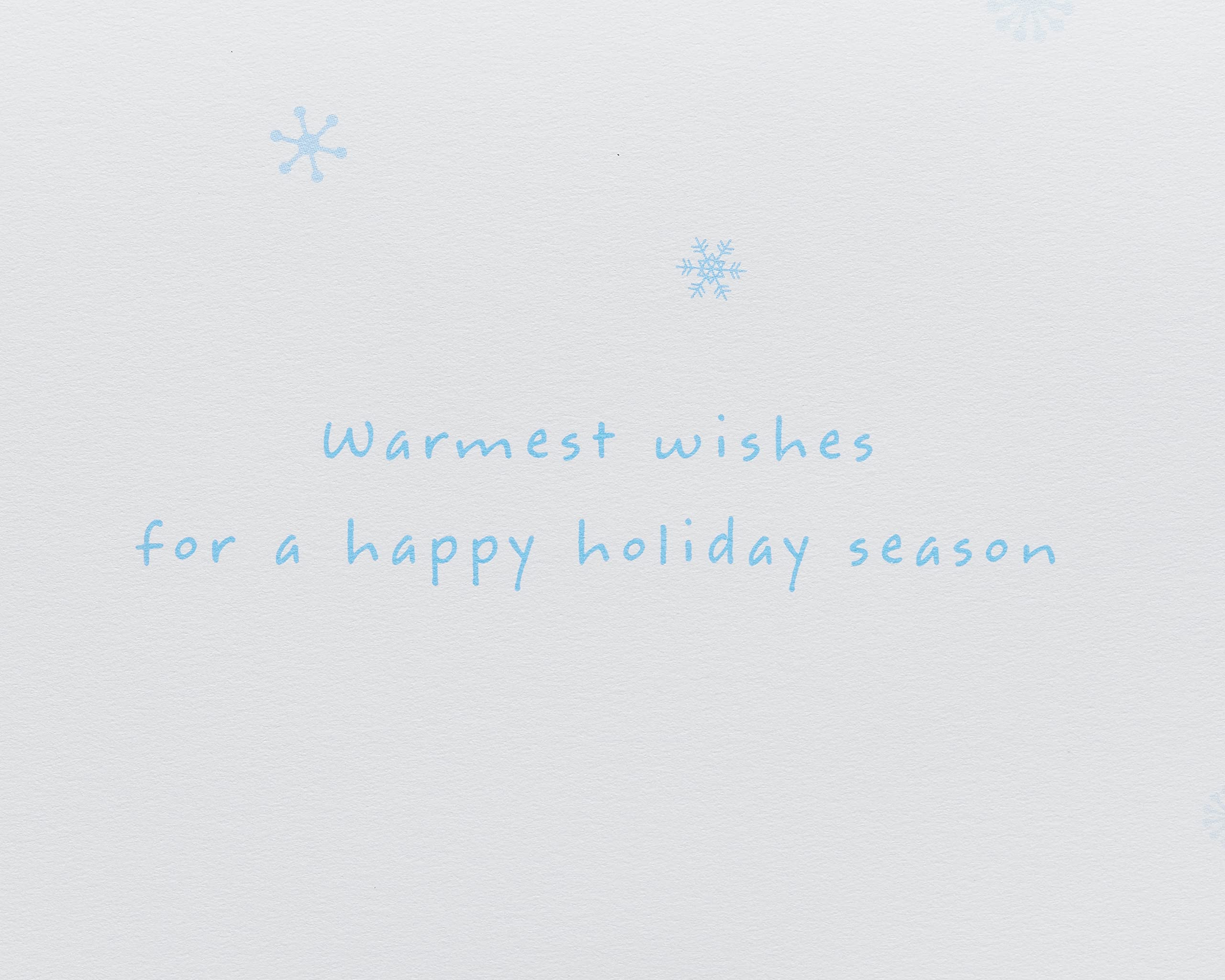 Papyrus Holiday Cards Boxed with Envelopes, Warmest Wishes, Snowmen (8-Count)