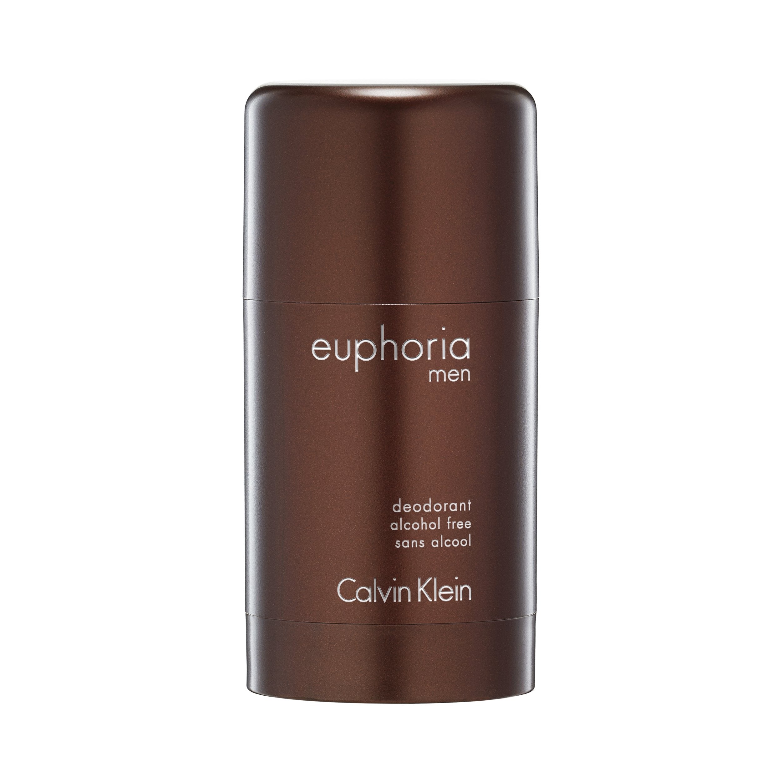 Calvin Klein Euphoria Deodorant for Men – With Notes of Ginger, Black Basil, Creamy Suede Accord & Patchouli – 2.6 fl oz.