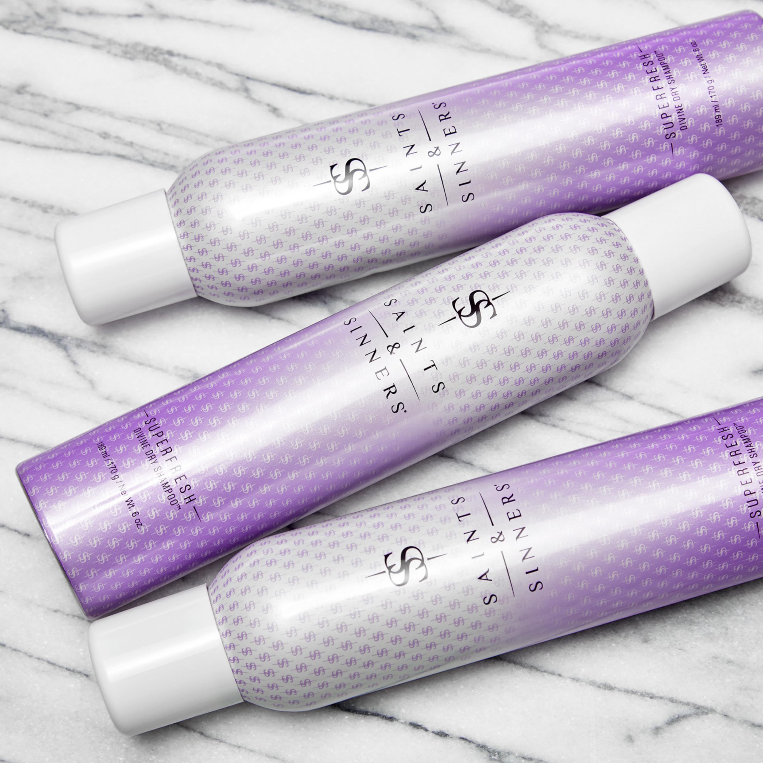 Saints & Sinners Award-Winning Superfresh Divine Dry Shampoo and Cleansing Hair Refresher for All Hair Types