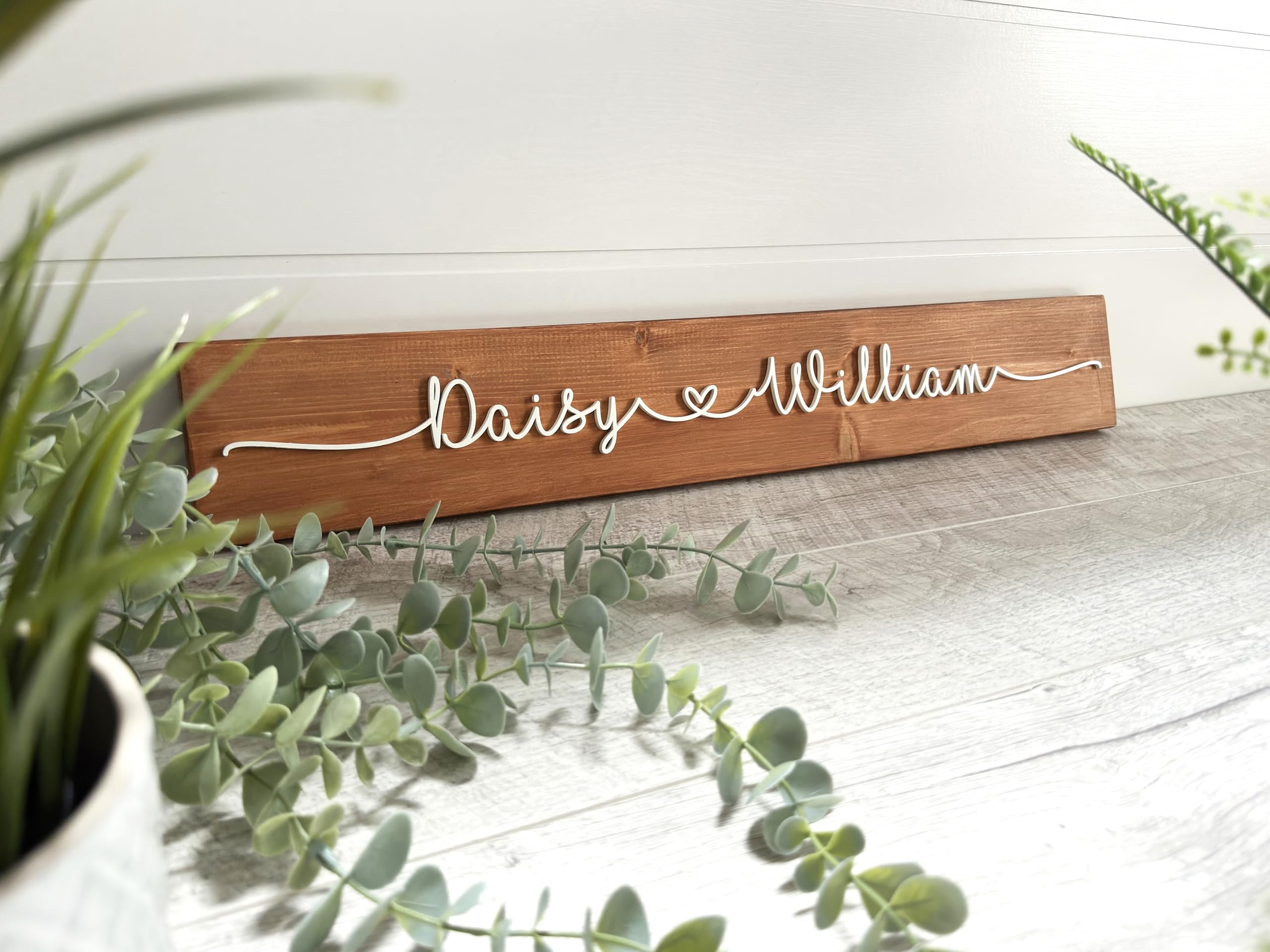 Personalized Valentines Day Gift, Wedding Gift, Couples Gift, Custom Name Sign, Lovers sign, Boyfriend Girlfriend Gift