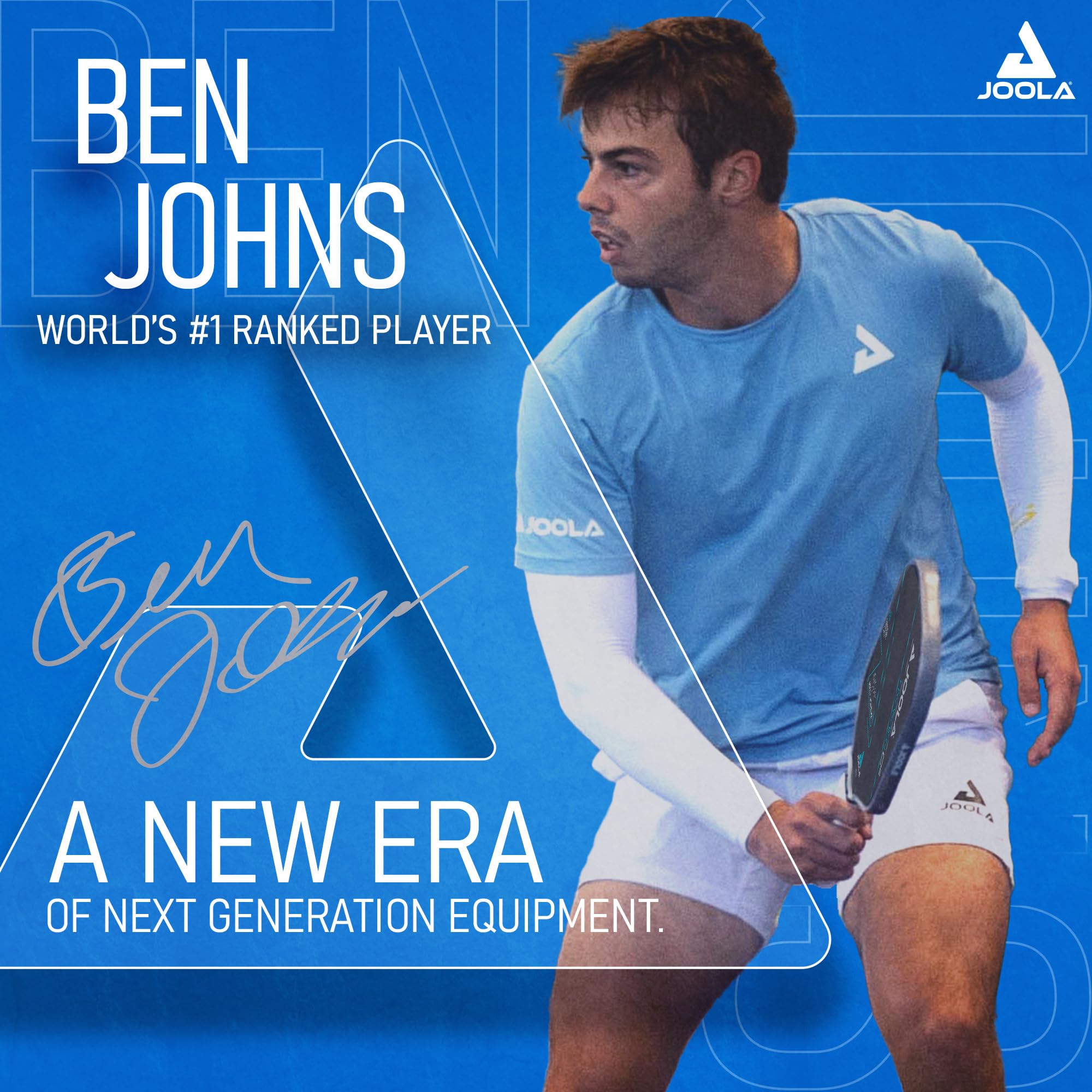 JOOLA Ben Johns Hyperion C2 Pickleball Paddle - Aero-Curve Hyperion Shape with Charged Surface Technology from The Ben Johns Perseus - Balanced Pickleball Racket with Pop & Power - USAPA Approved