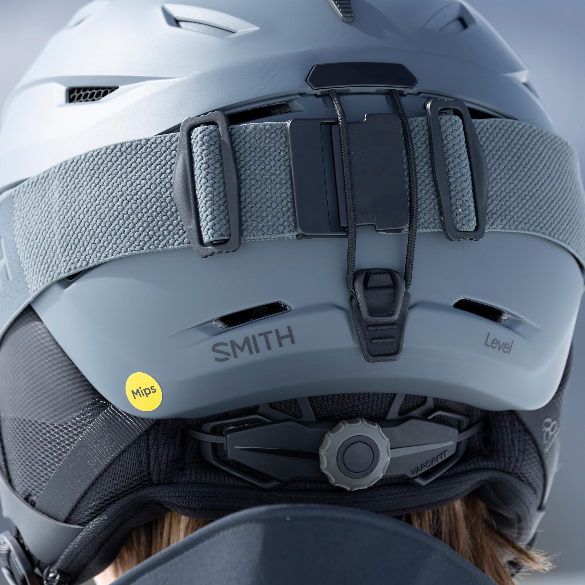 Smith Level Helmet for Men – Adult Snowsports Helmet with MIPS Technology + Zonal Koroyd Coverage – Lightweight Protection for Skiing & Snowboarding – Matte Black, Medium