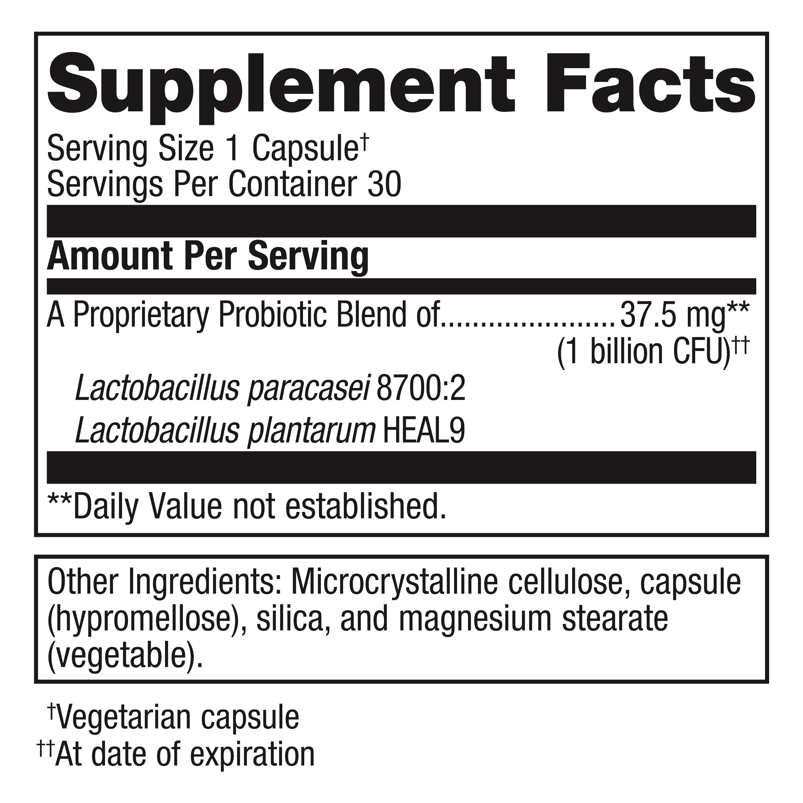 Metagenics UltraFlora Immune Booster - Daily Probiotic - Healthy Nasal, Sinus, & Respiratory Function* - 30 Count