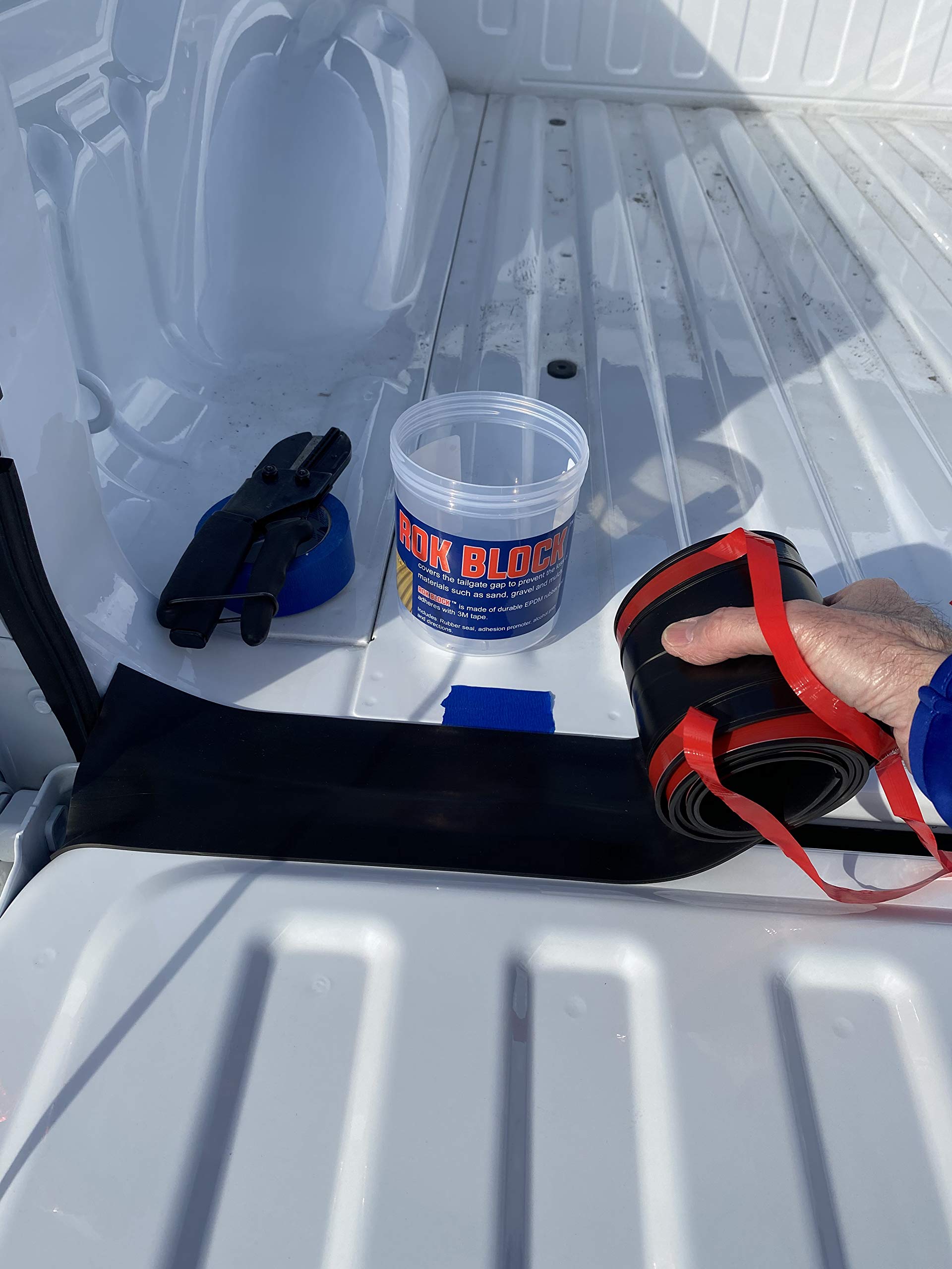 ESI ROK BLOCK Tailgate Gap Cover 4.25" width