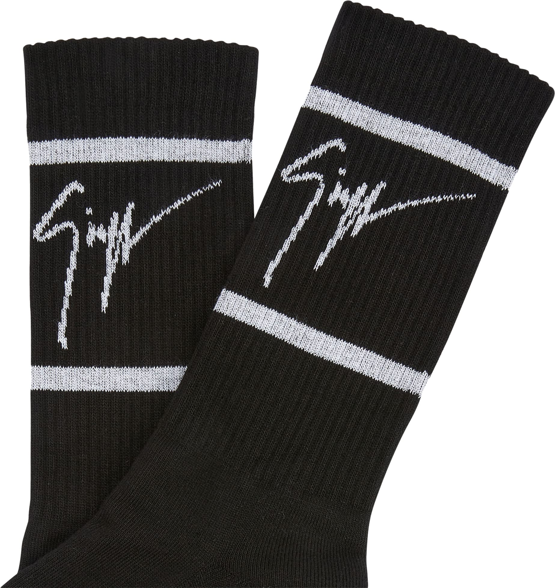 Giuseppe Zanotti, GZ-Socks, 5-8, Black/White