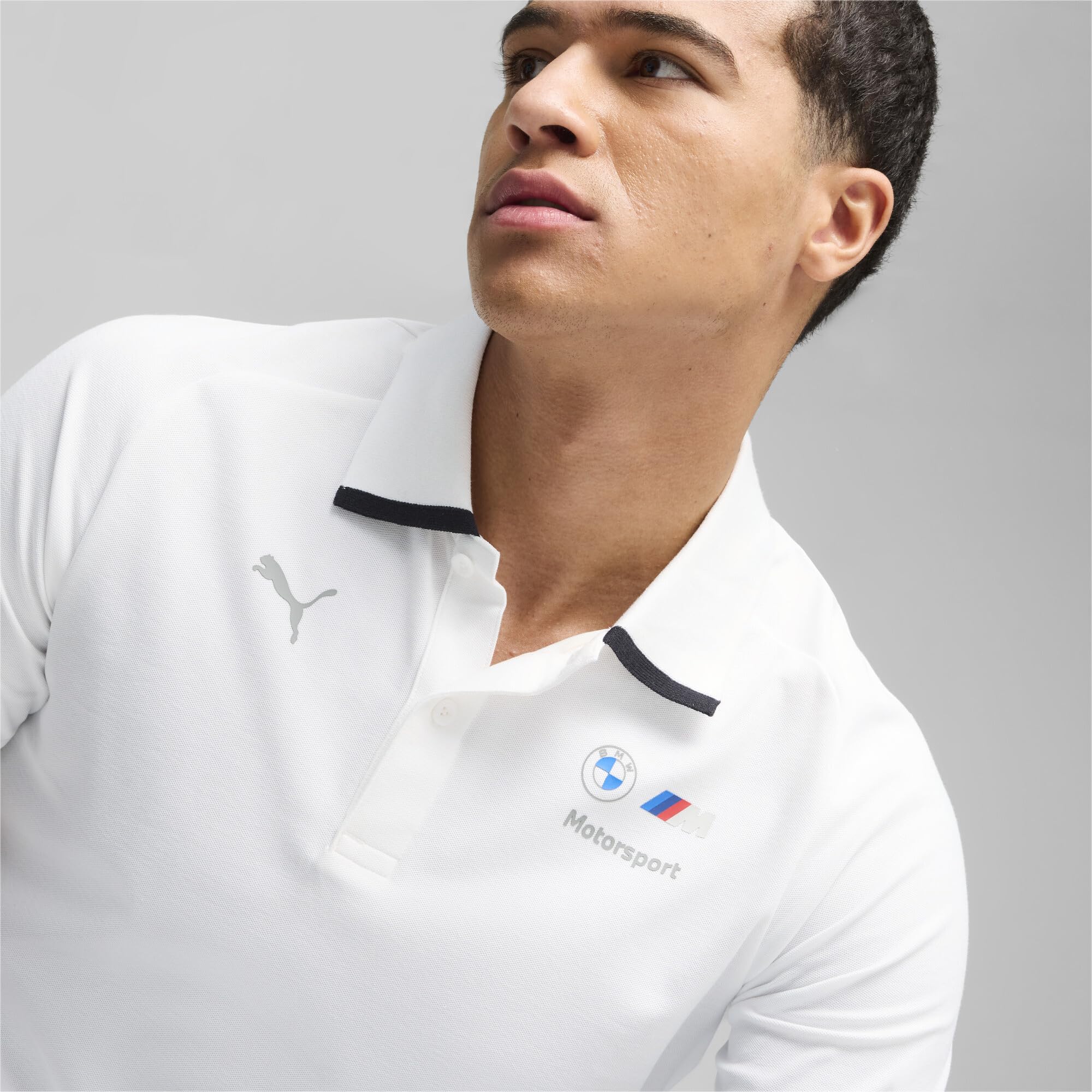 PUMA Men's BMW M Motorsports Polo, White