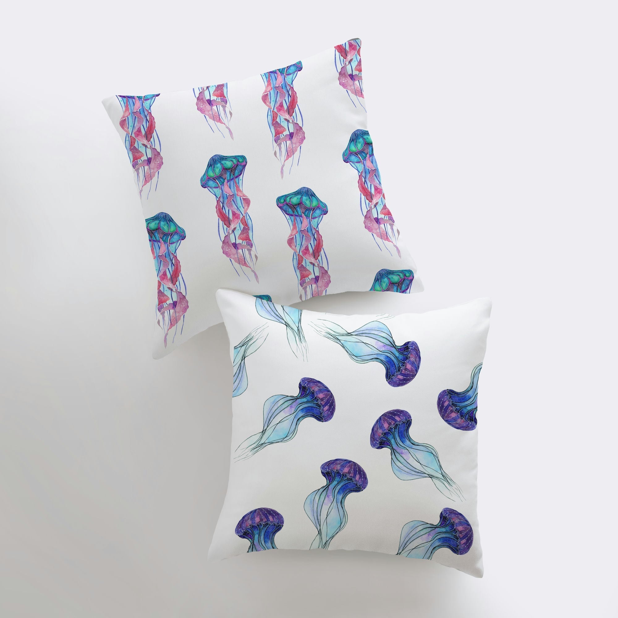 Jelly Fish Repeat | Pillow Cover | Throw Pillow | Home Decor | Modern