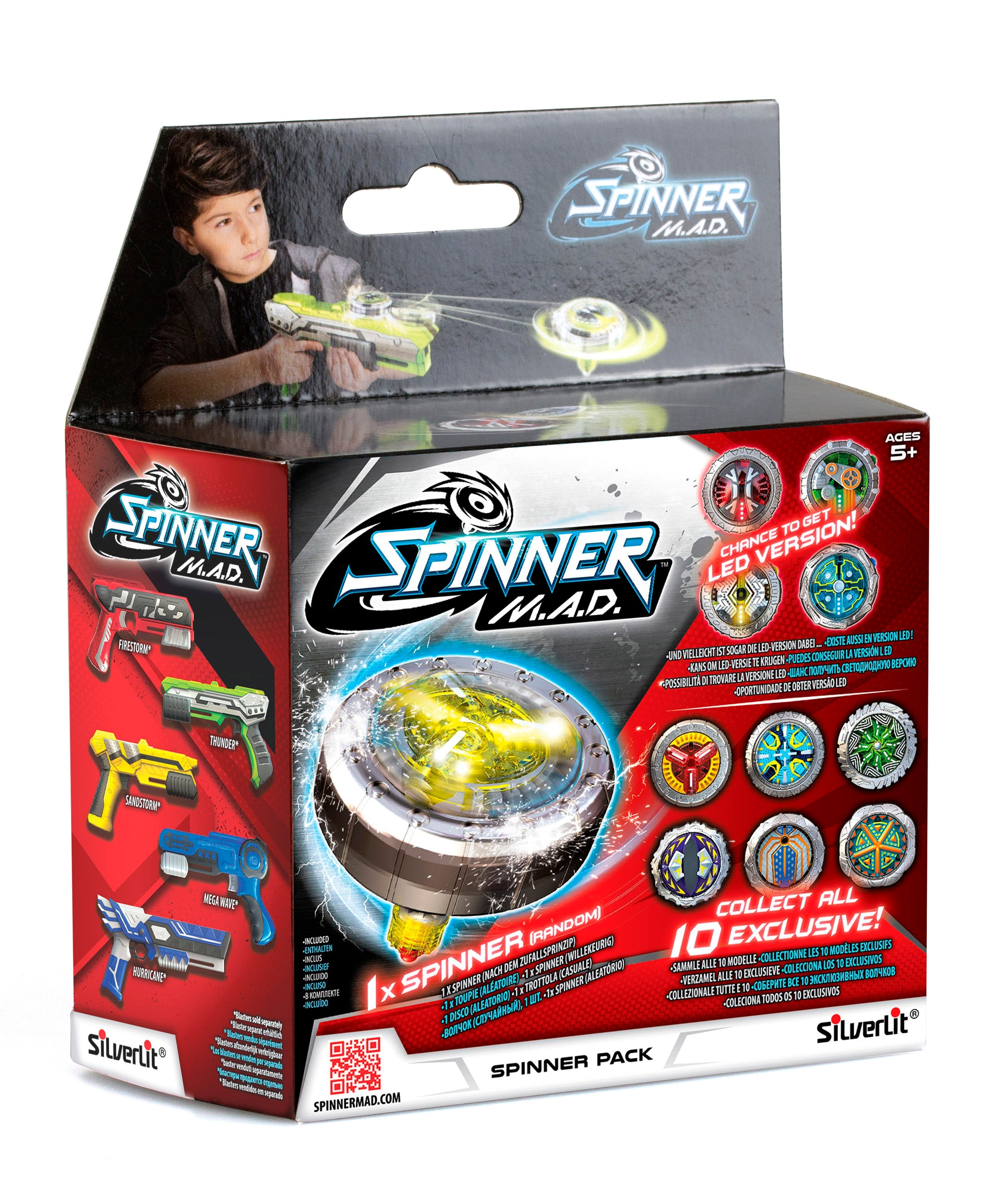SILVERLIT SPINNER MAD ASSORTED