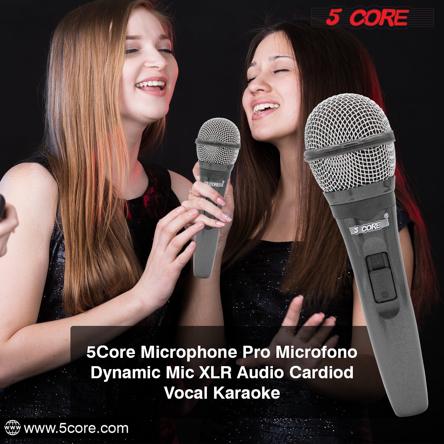 Premium Dynamic Microphone with Detachable XLR Cable PM 600