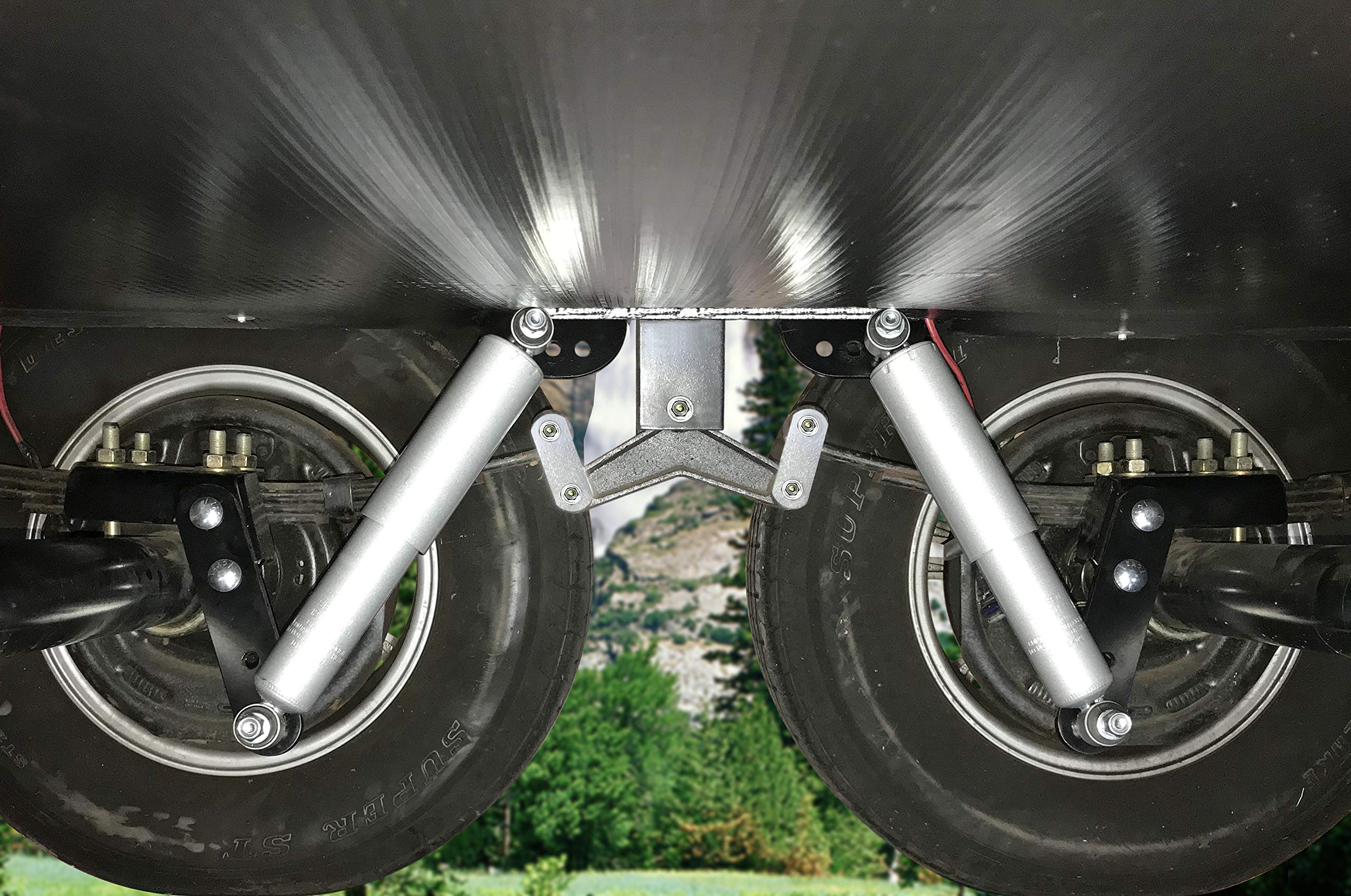 ROADMASTER 2460 Comfort Ride Tandem Axle Shock Absorber System for 3" Axle Diameters