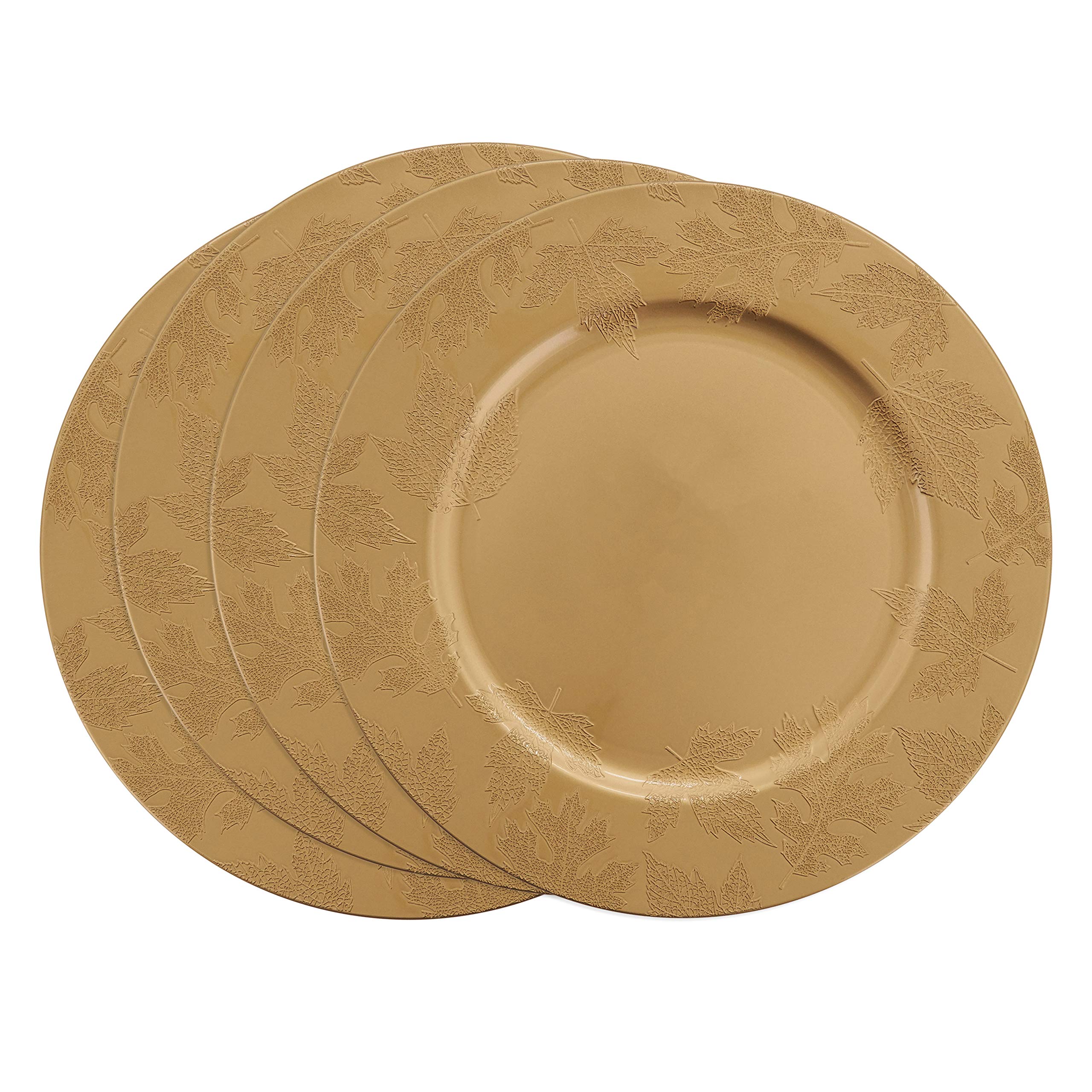 Fall Leaf Charger Plates (Set of 4)