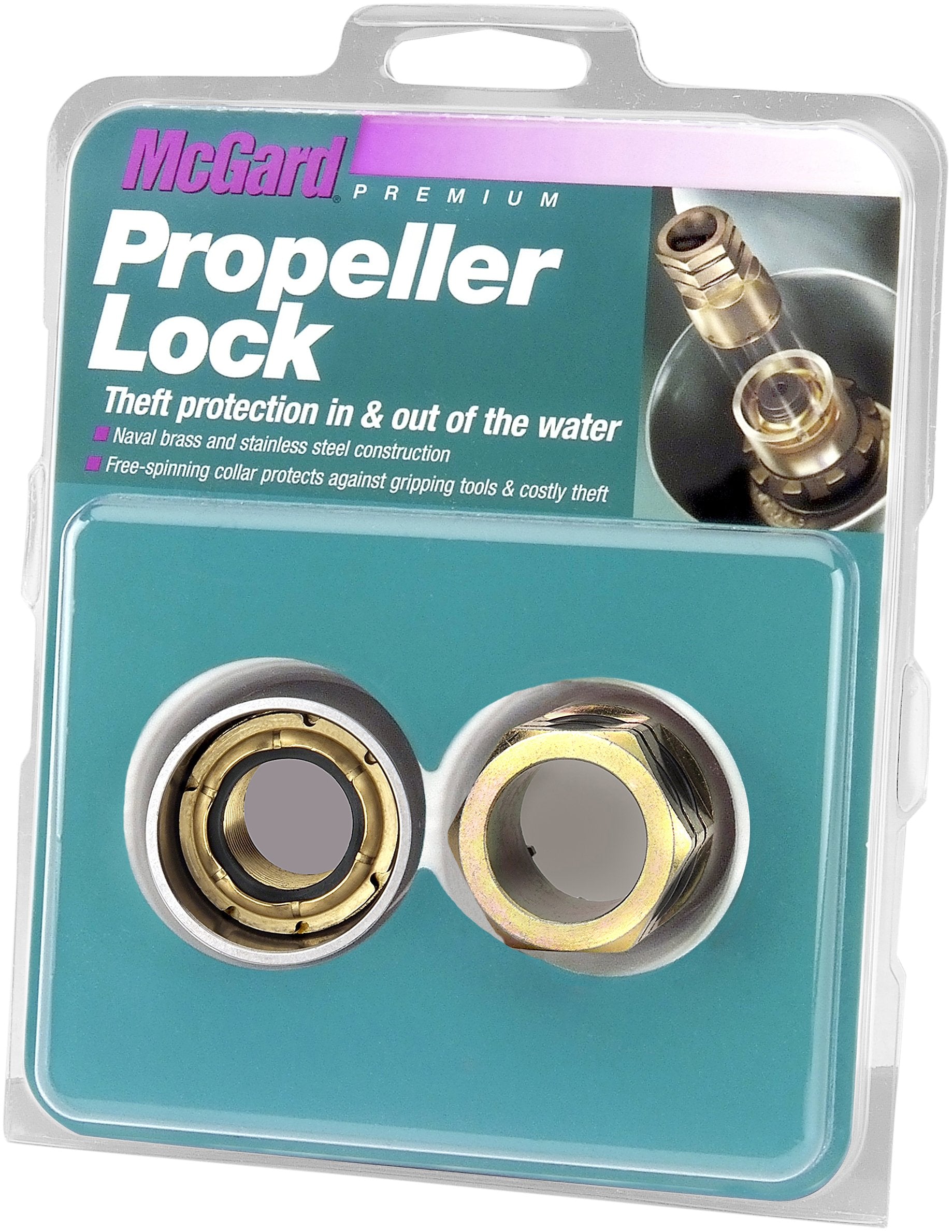 McGard 74053 Marine Propeller Lock Set (1"- 14 Thread Size) - Bravo III & Blackhawk - Set of 1