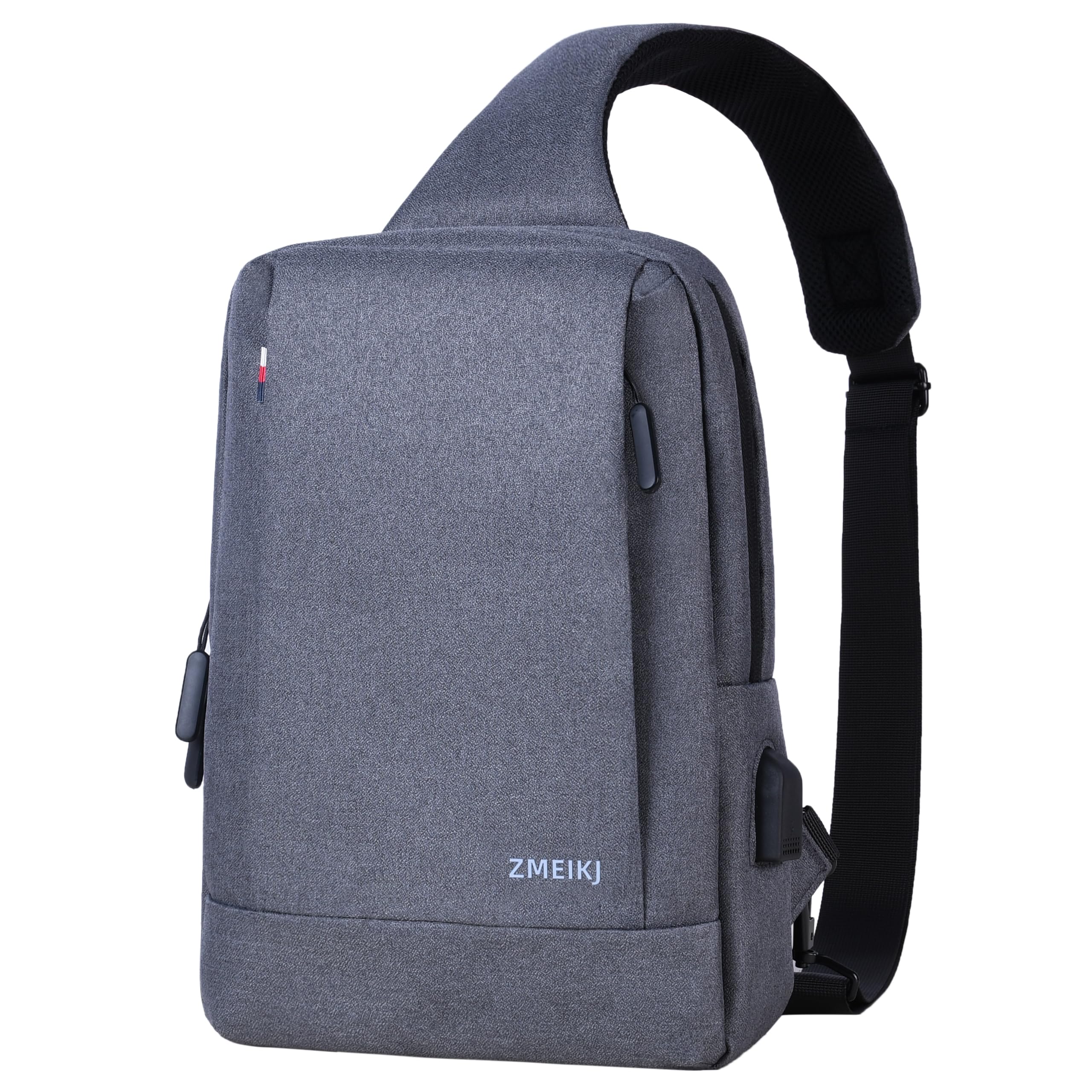 ZMEIKJ Messenger Bag for Men Women Sling Bag Crossbody Backpack Satchel Bag Daypack 9.7" iPad Bag Work Travel Hiking Casual