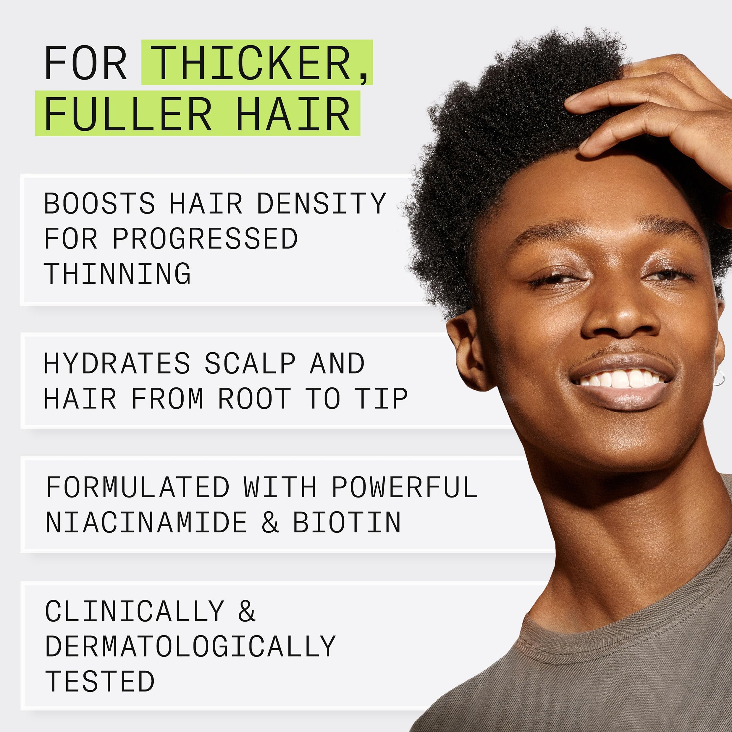 NIOXIN Scalp + Hair Thickening System 2 Shampoo| For Natural or Untreated Hair with Progressed Thinning |With Niacinamide and Biotin |10.1 Fl oz.
