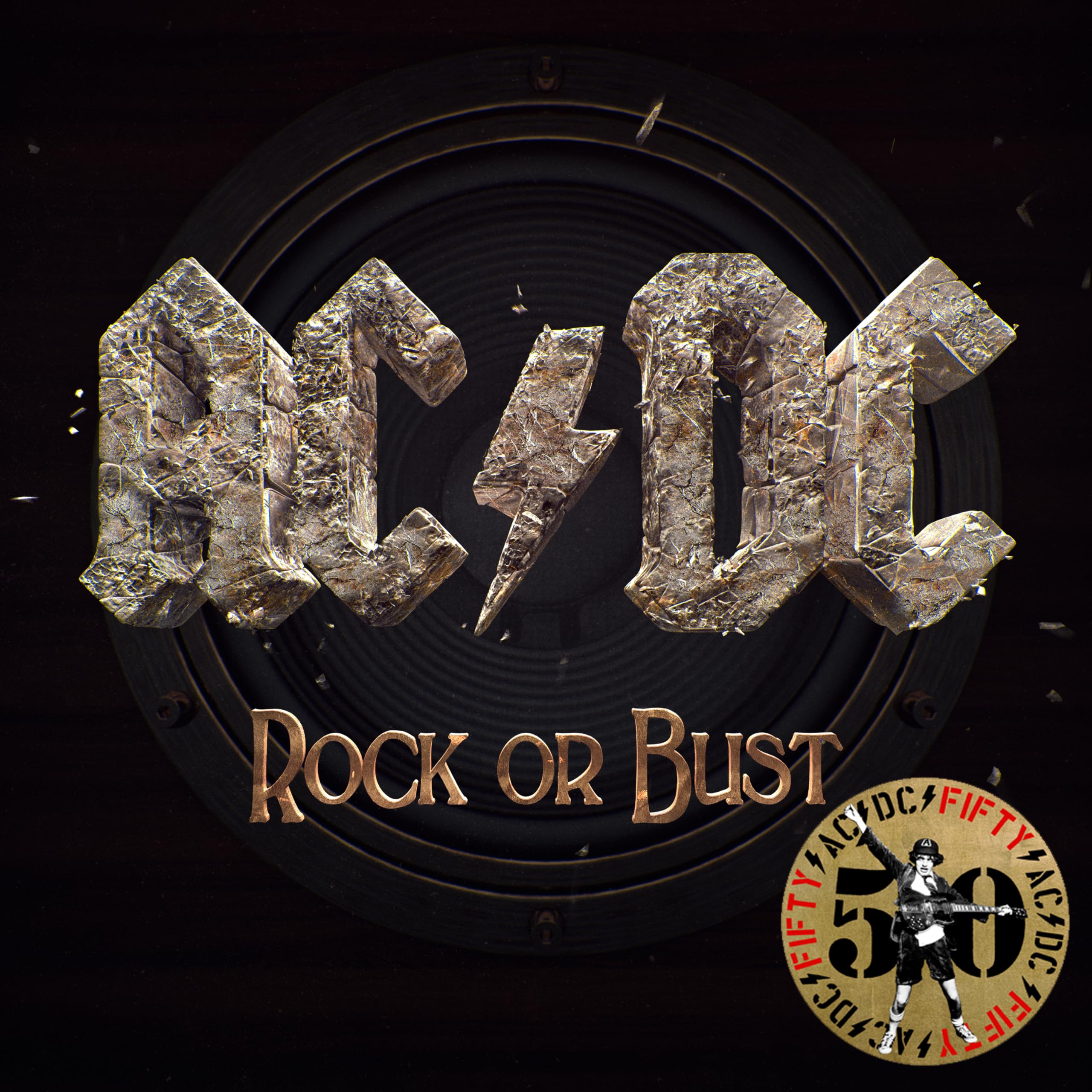 Rock Or Bust (50th Anniversary Gold Color Vinyl)