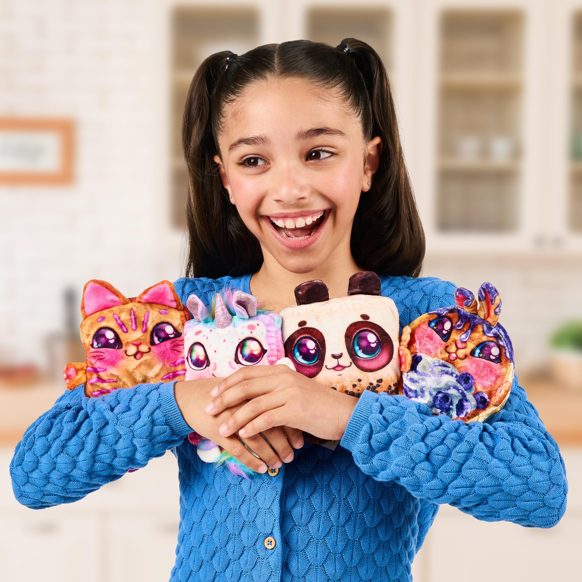 Cookeez Makery Toasty Treatz Toaster with Scented Plush - 2 Pack; Make A Soft and Squishy Surprise Plush Friend. Pop-in-Bread and See A Surprise Plush Pop Up!