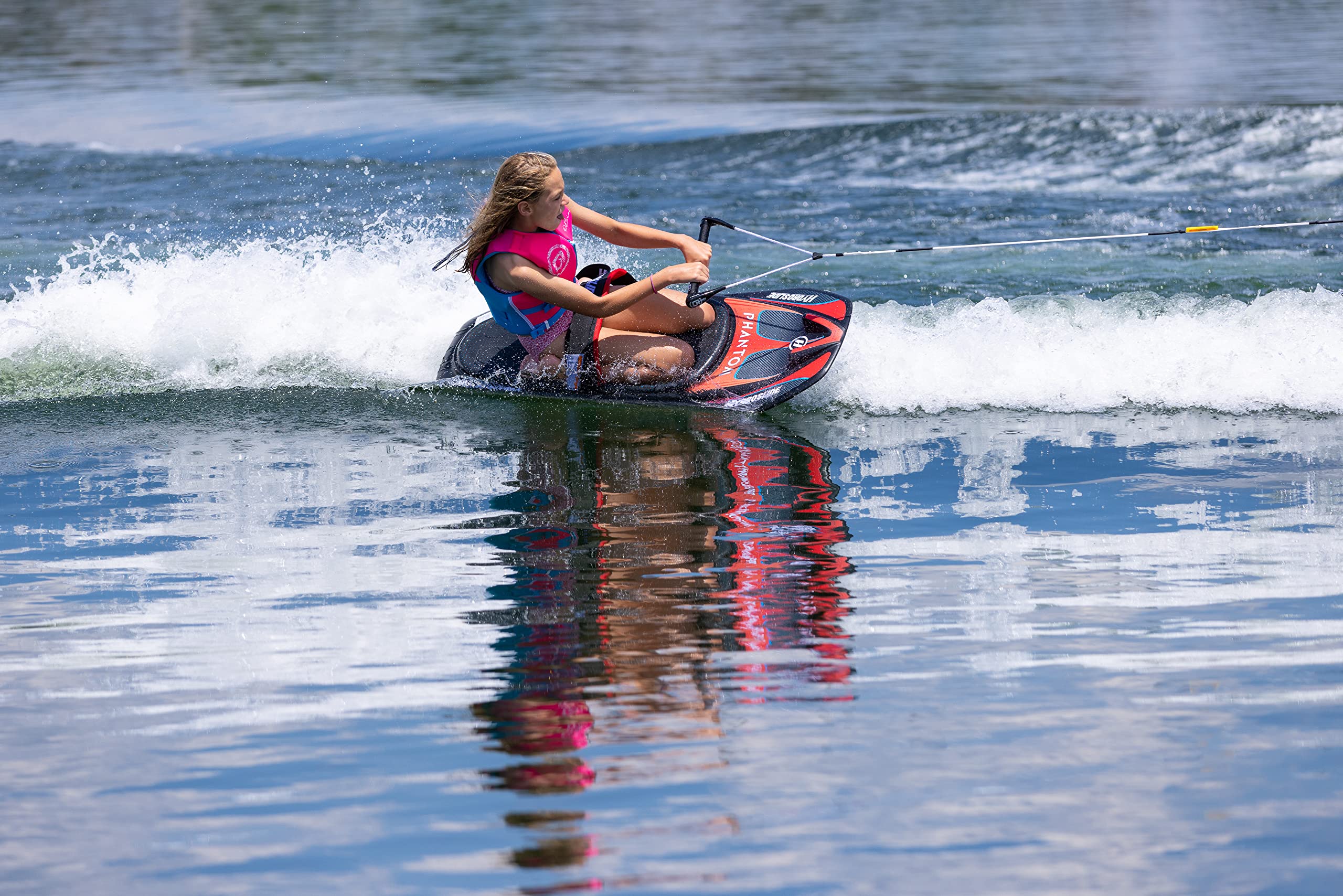 Hydroslide Phantom Watersports Towable Kneeboard, Black