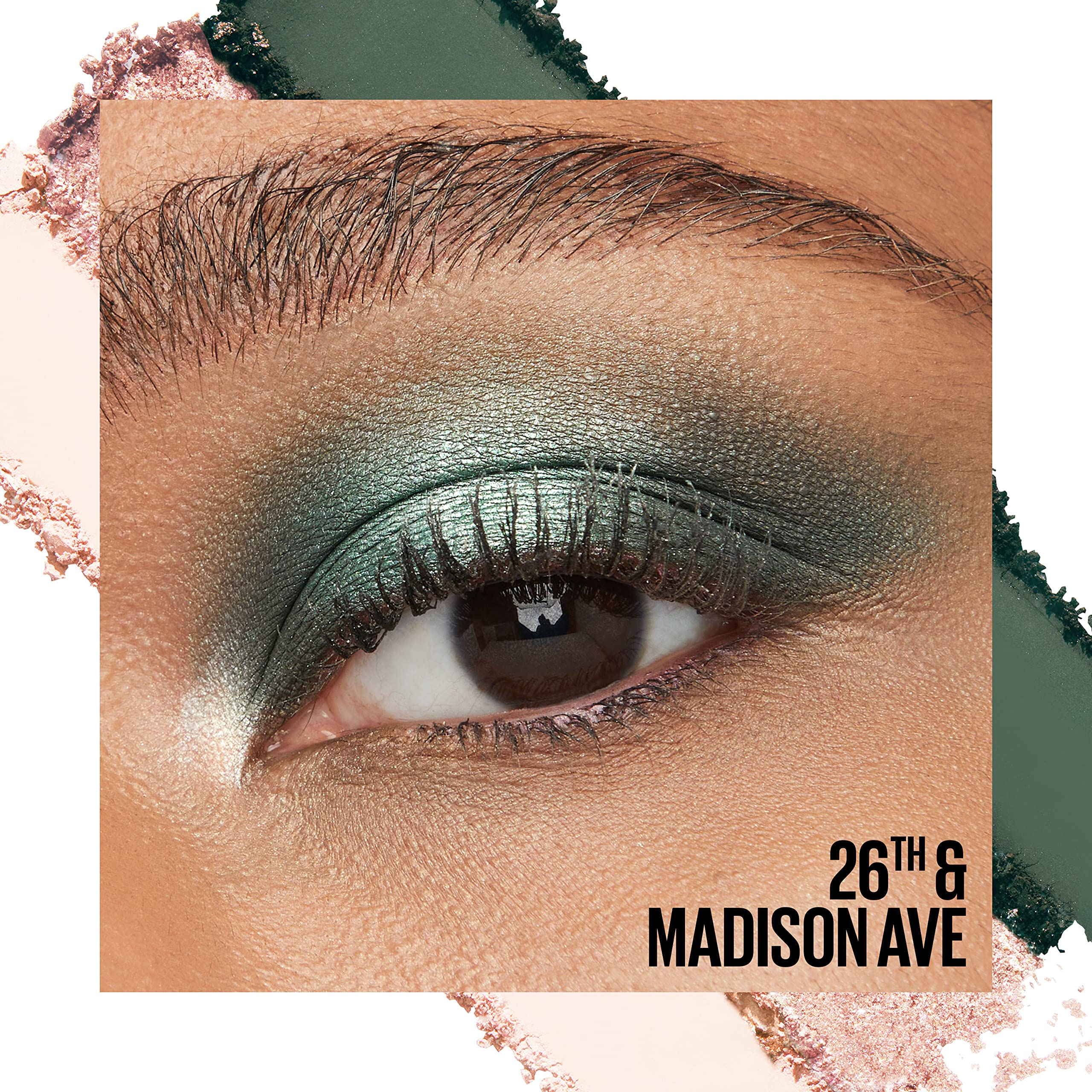 Maybelline New York Shadow Blocks Shadow Blocks Eyeshadow Palette, Stacked Eye Shadow Trio, 26th & Madison Ave, 0.08 oz