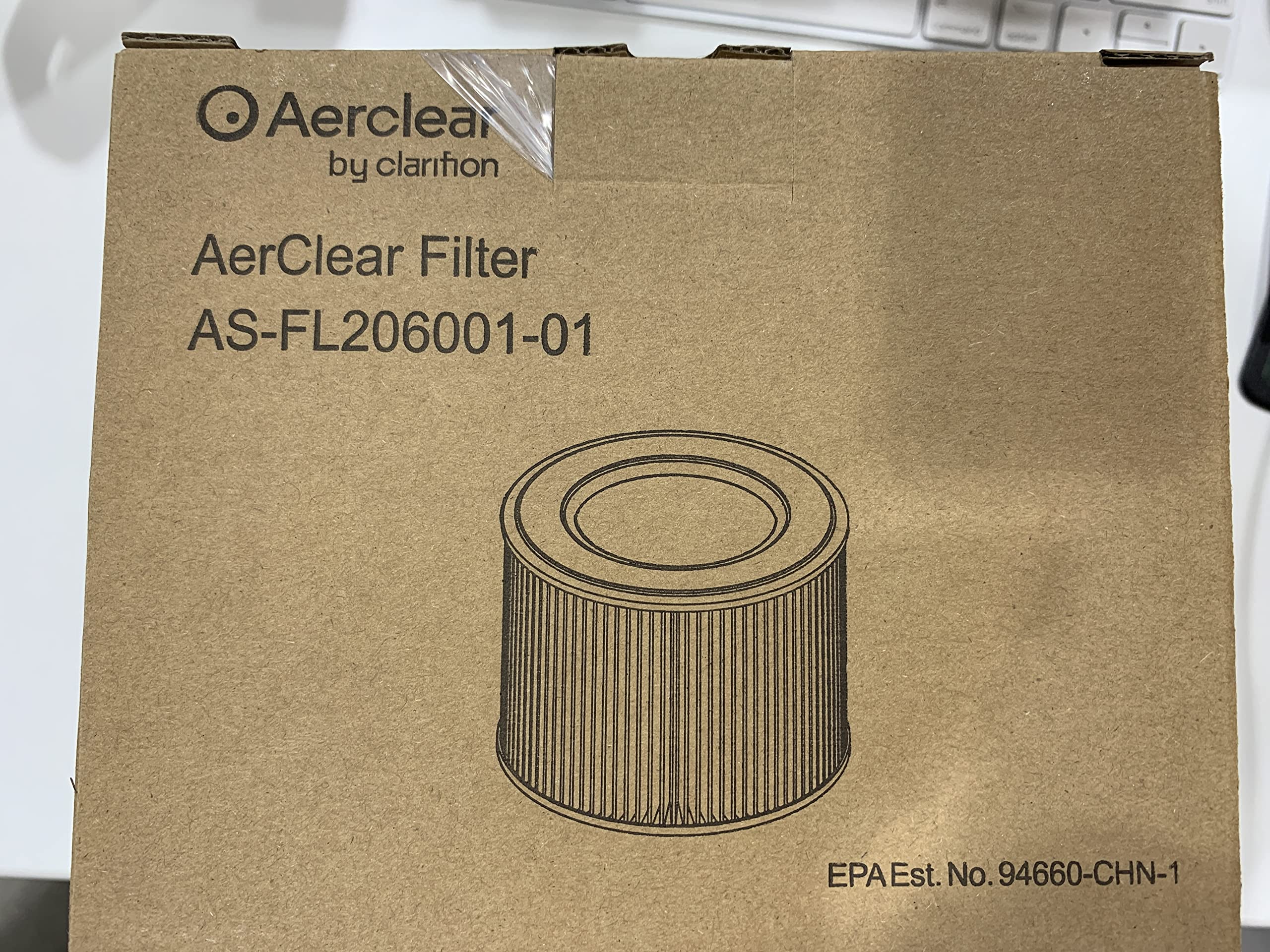 Clarifion AerClear Air Purifier Replacement Filter - Triple Filtration (Pre-Filter, HEPA Filter and Activated Charcoal Filter)