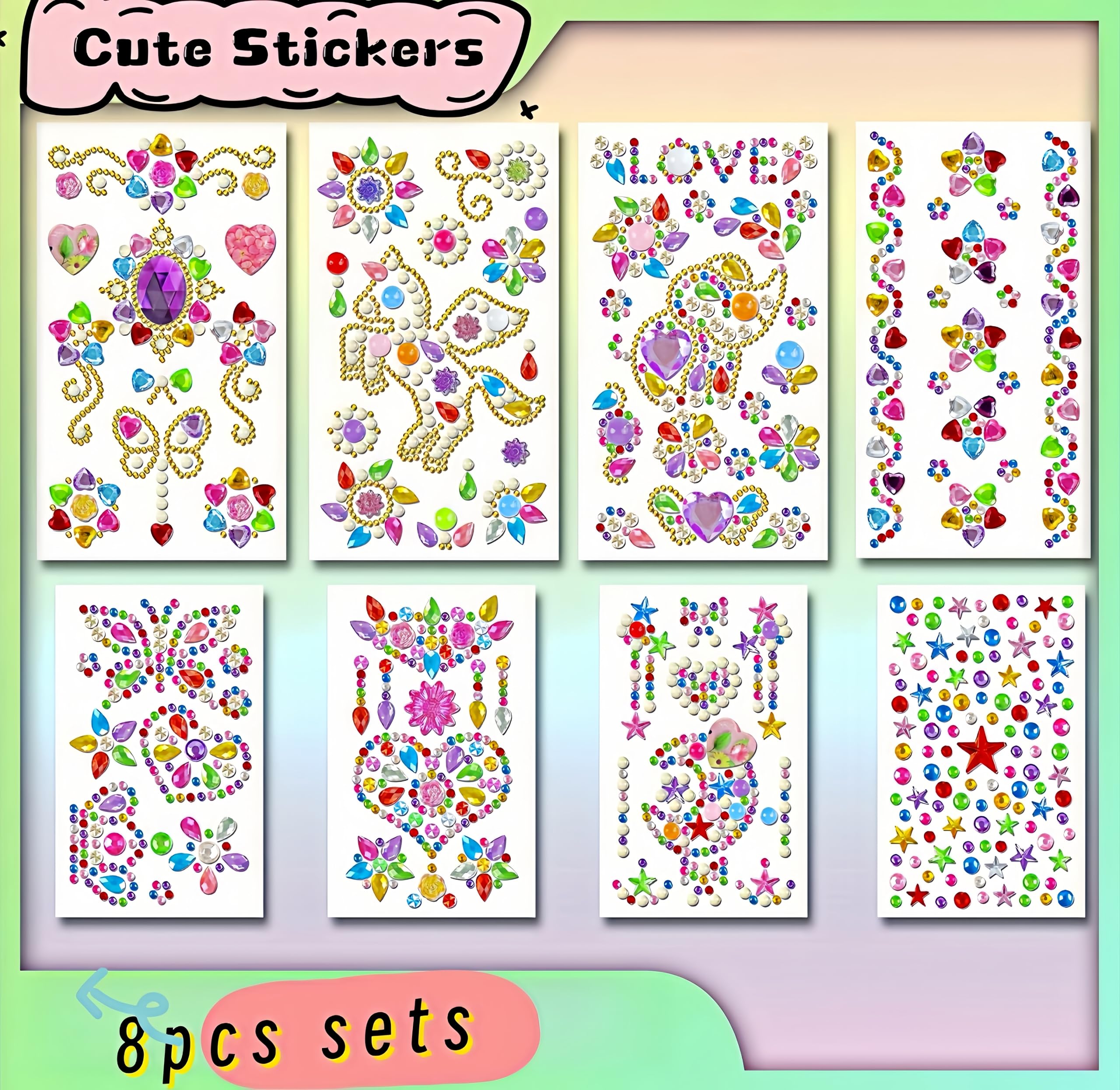 YKIAMGH 210pcs Water Bottle Stickers and 5pcs Stitch Strraw Toppers for Stanley