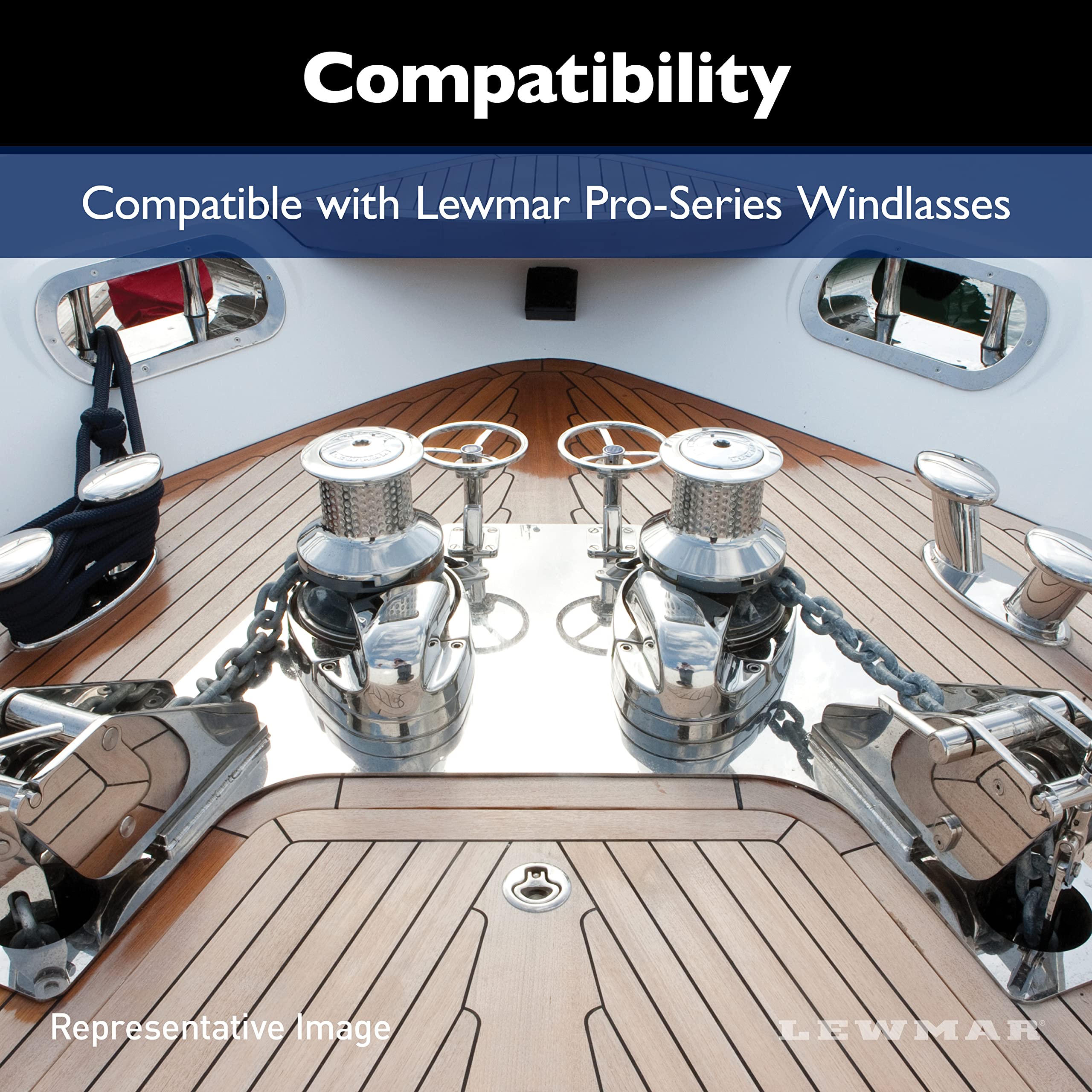 Lewmar Pro-Series Clutch Nut/Cone Kit for Boat Anchor Windlasses - 2020200903